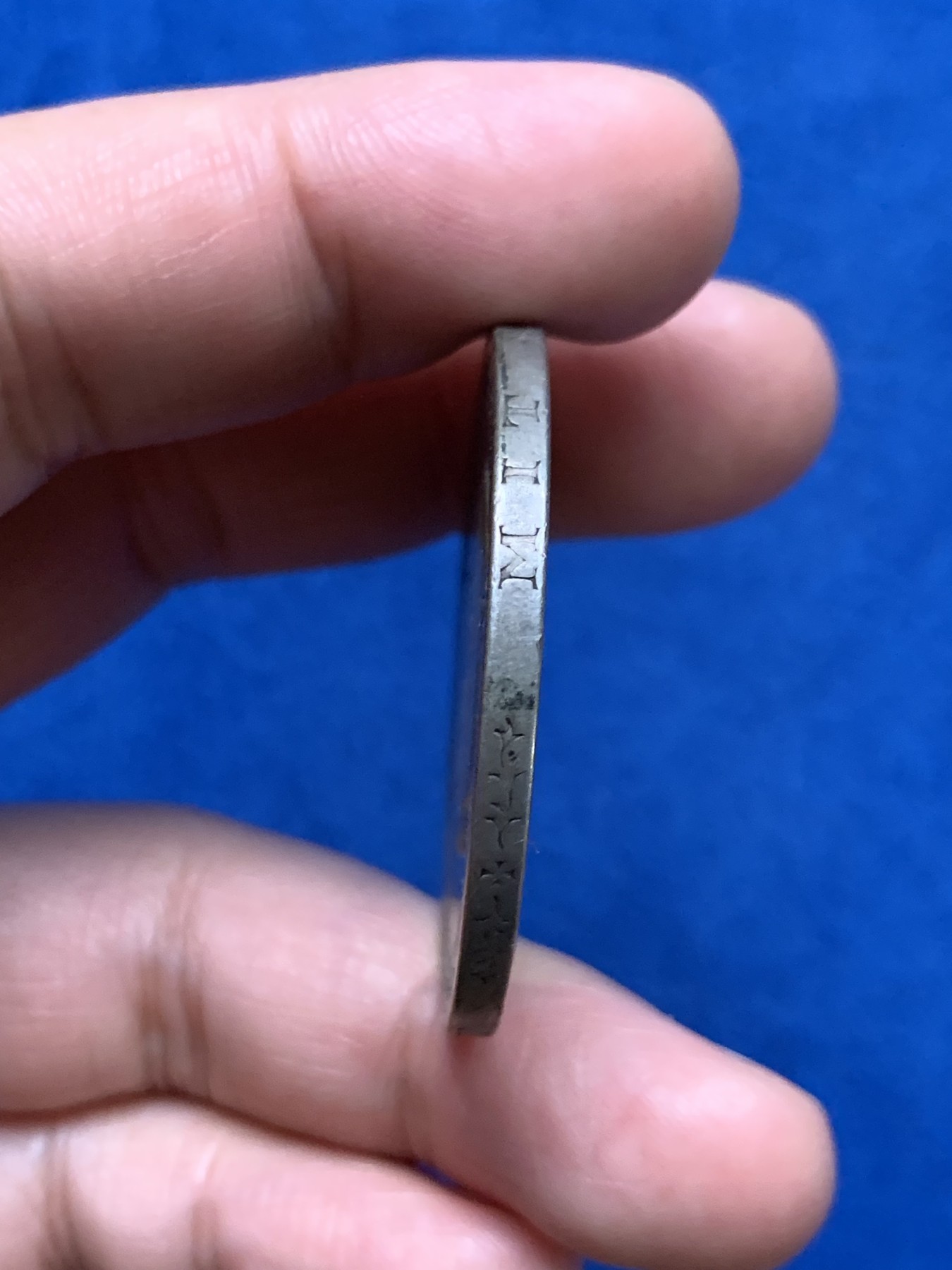 《竞宝斋》第249场-周日，周一 ，周二3场连拍 (全场包邮) 1855年德国普鲁士威廉四世2泰勒银币