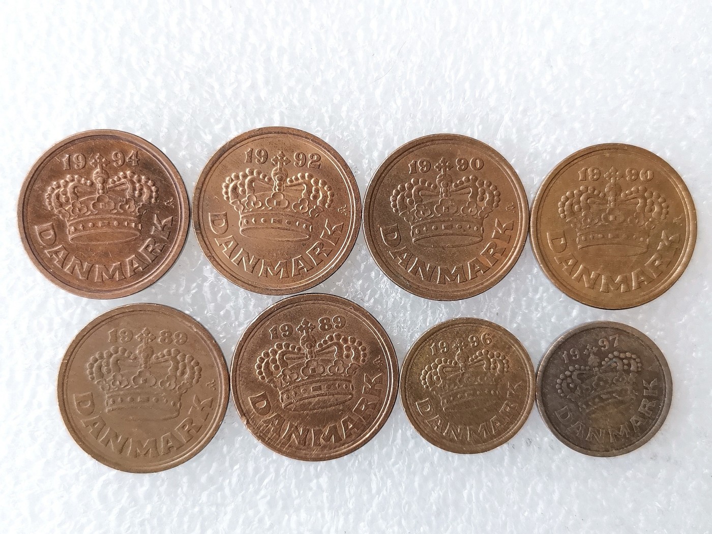 第一海外回流一元起拍收藏 散币专场 第72期 丹麦 王冠和爱心