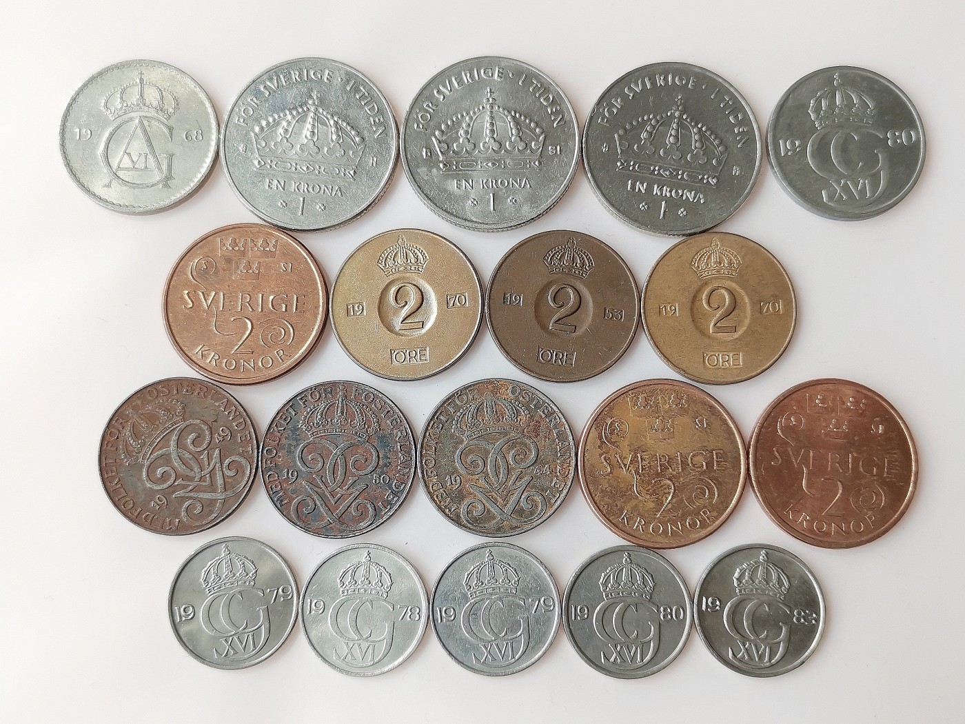 第一海外回流一元起拍收藏 散币专场 第72期 瑞典