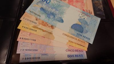 【世界钱币】精选微拍第98期暨2024年第9期  - 2010年版巴西2-5-10-20-50-100雷亚尔六张全套 全新绝品