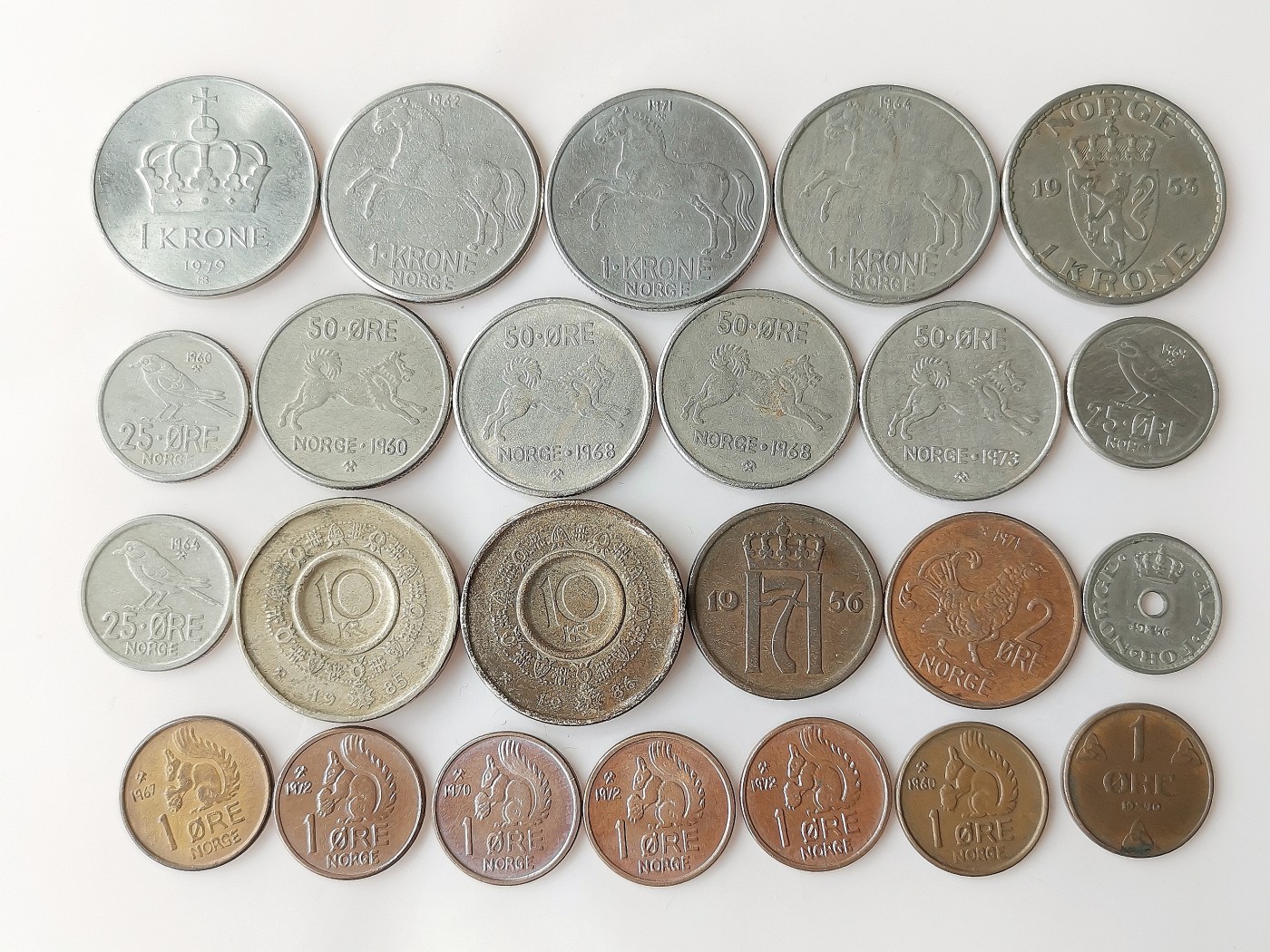 第一海外回流一元起拍收藏 散币专场 第72期 挪威