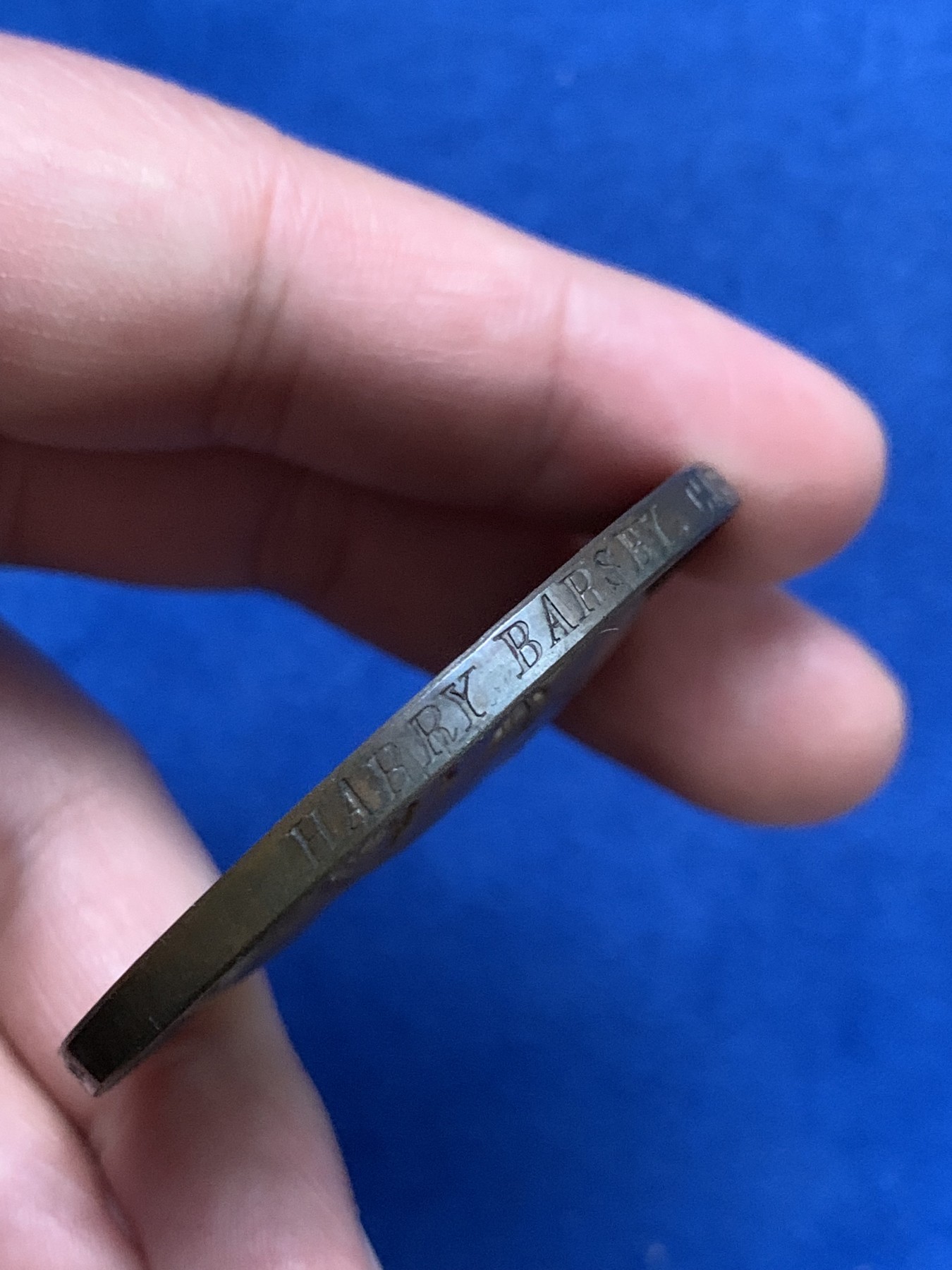 《竞宝斋》第249场-周日，周一 ，周二3场连拍 (全场包邮) 1903 英国爱德华七世科技协会铜章，直径51.4mm，约58.7克