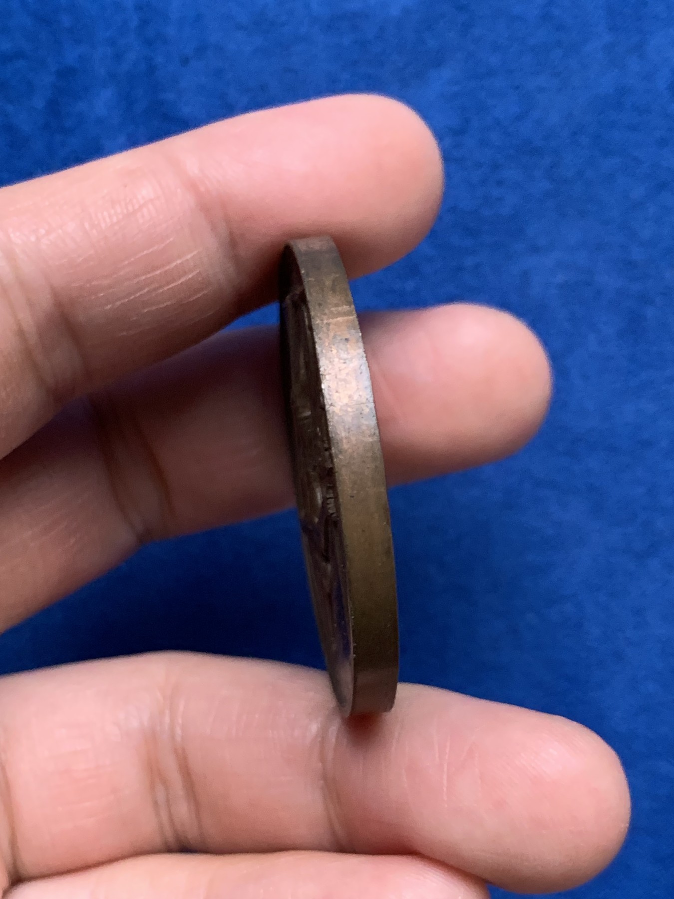 《竞宝斋》第249场-周日，周一 ，周二3场连拍 (全场包邮) 1853 瑞士伯尔尼加入瑞士联邦500周年纪念铜章，直径41.6mm，约36克