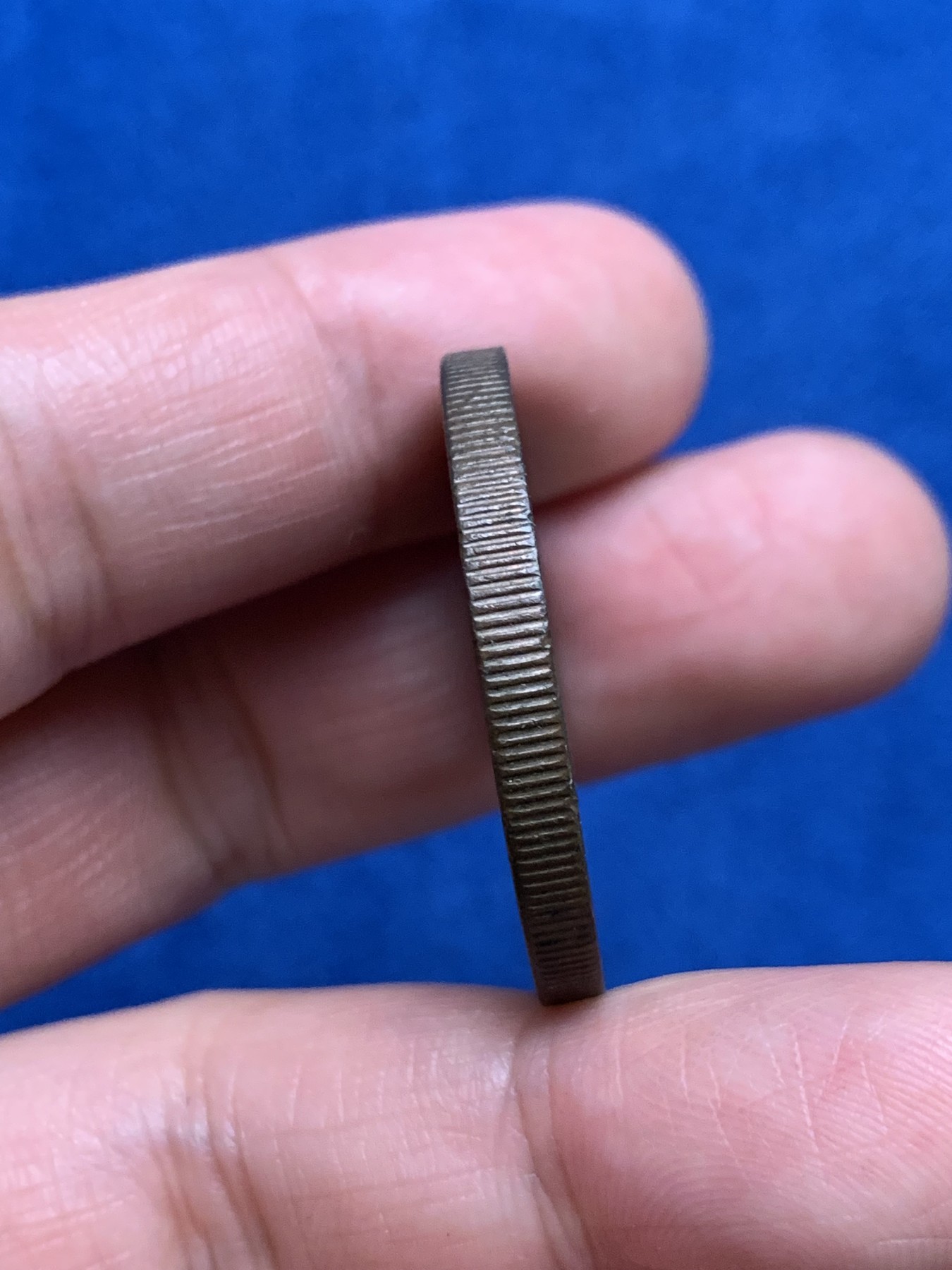 《竞宝斋》第249场-周日，周一 ，周二3场连拍 (全场包邮) 1853年比利时结婚纪念10分大铜币