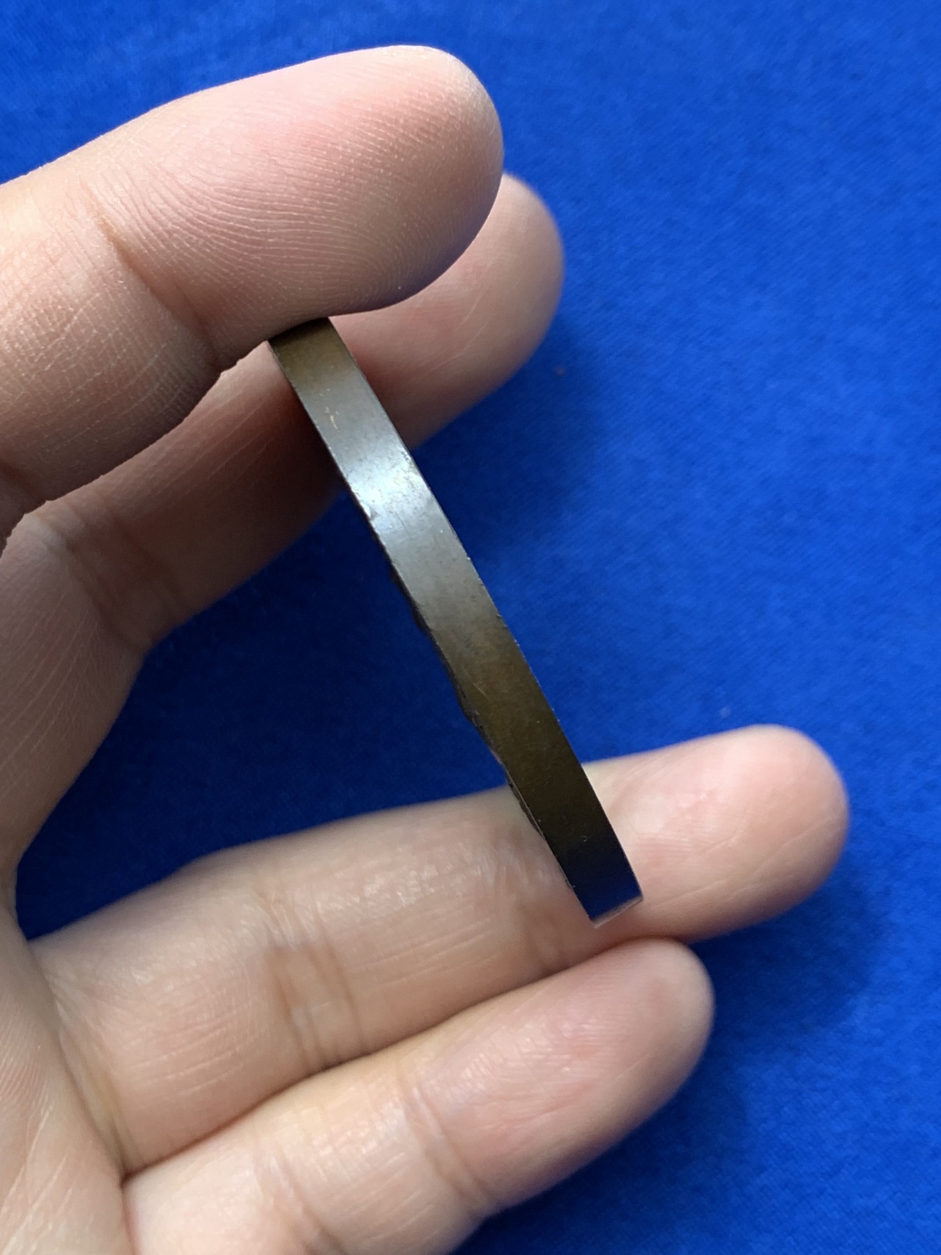 《竞宝斋》第249场-周日，周一 ，周二3场连拍 (全场包邮) 19世纪中期英国行业保护铜章，直径48.1mm，约58.1克