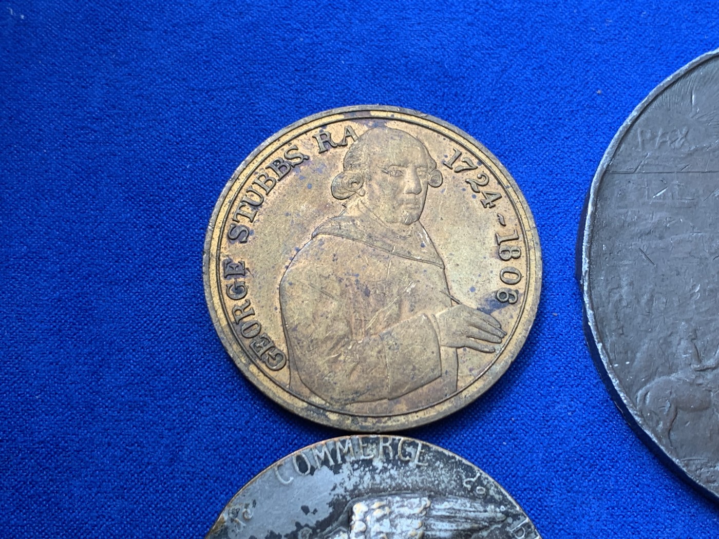 《竞宝斋》第249场-周日，周一 ，周二3场连拍 (全场包邮) 近现代欧洲章牌2#（5枚） 材质 年代 品种自辨 细节见图