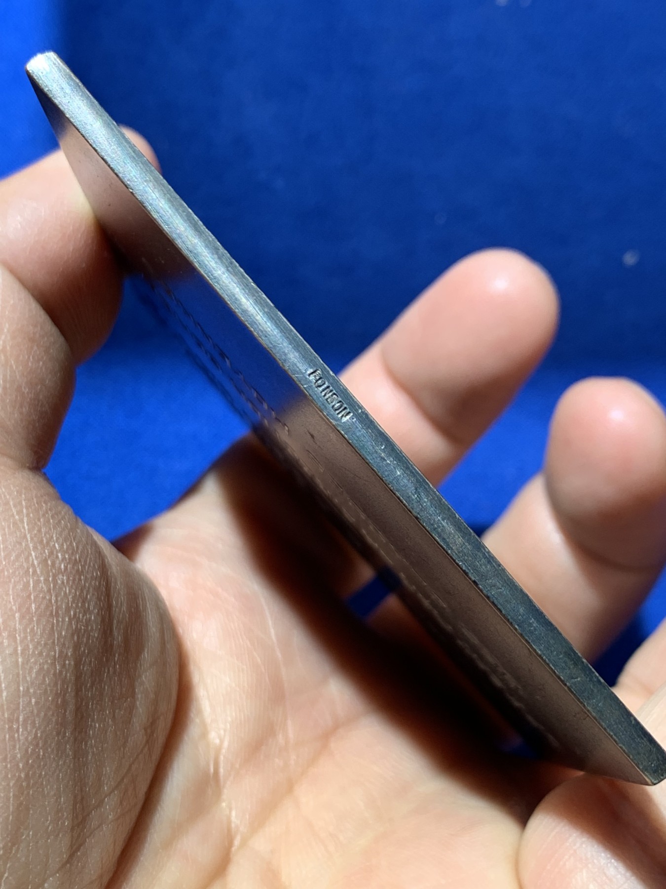 《竞宝斋》第249场-周日，周一 ，周二3场连拍 (全场包邮) 1935 比利时四代国王矩形镀银铜章，尺寸68.6*76.9mm，约165.7克