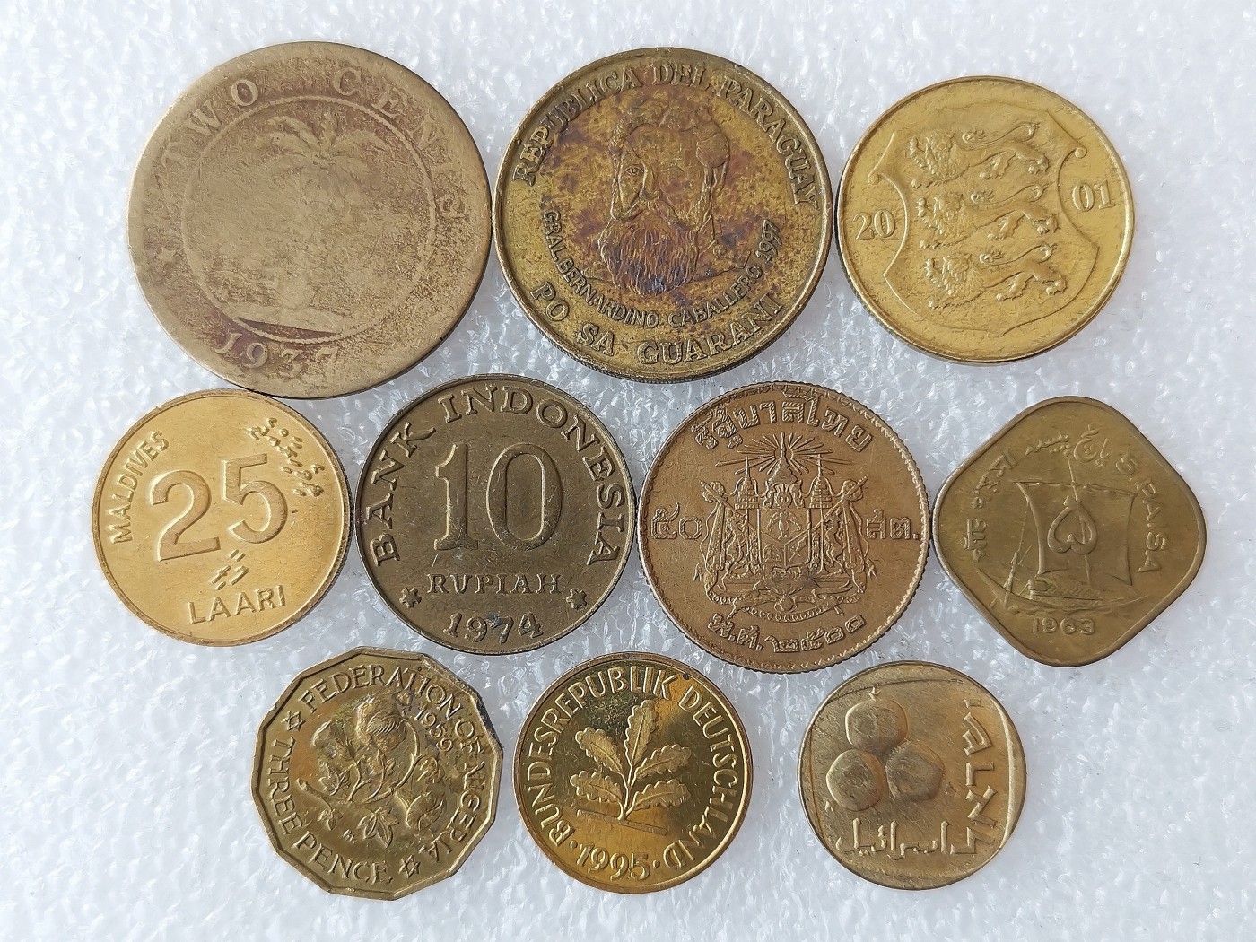 第一海外回流一元起拍收藏 散币专场 第72期 散币 10枚