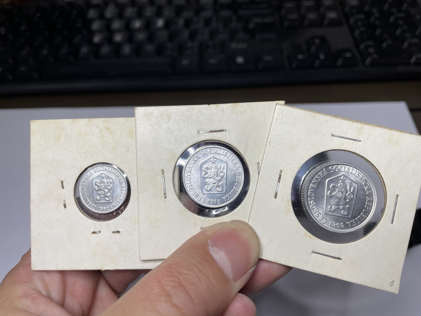 2024年集古藏今外币拍卖第二期-第7场-捷克斯洛伐克和波兰专场（总第17拍） 原光捷克斯洛伐克1、2、5赫勒