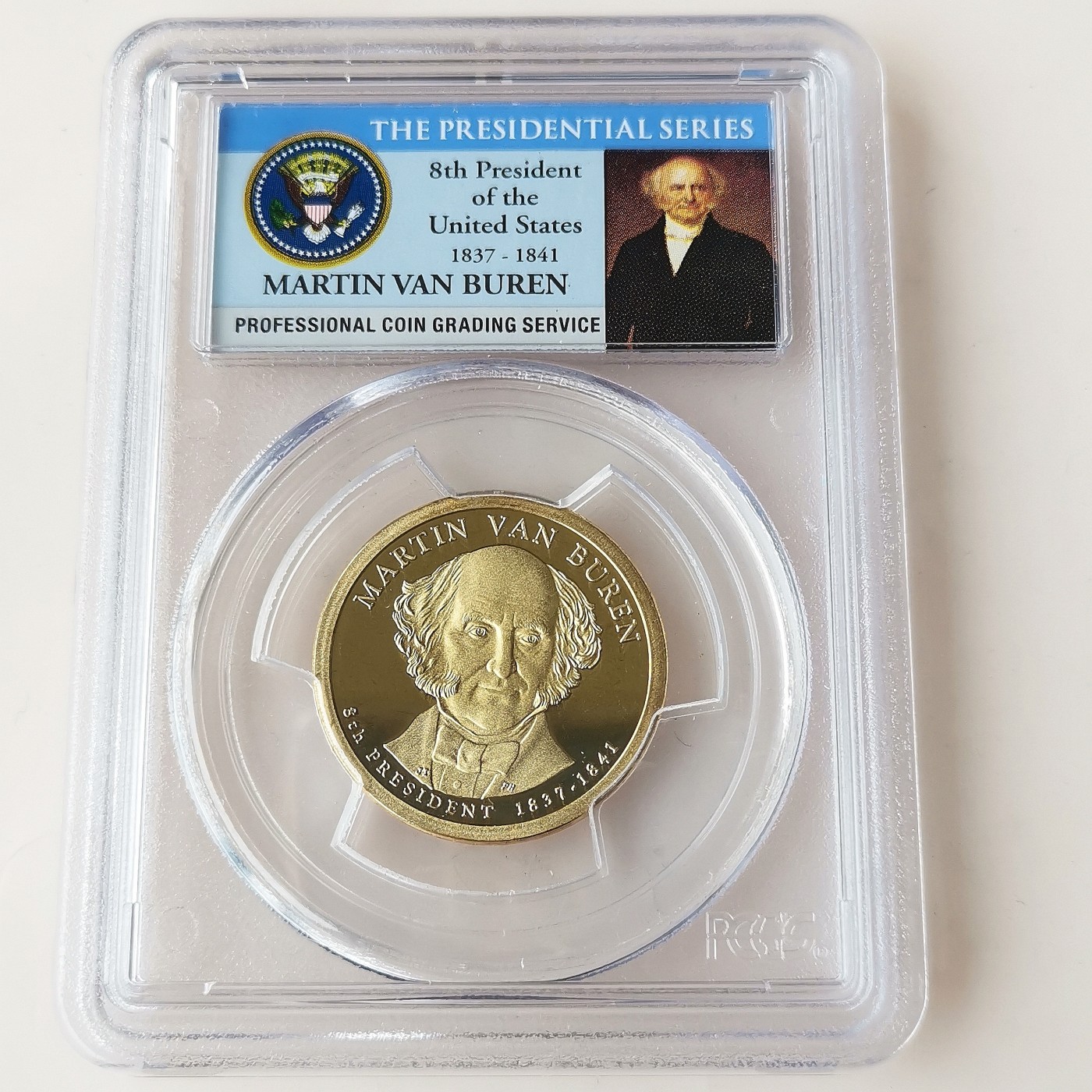 第一海外回流一元起拍收藏 散币专场 第72期 PCGS PR69美国1美元纪念币 总统币