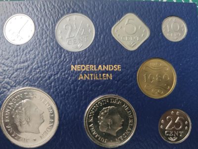 燕姐换藏第78拍 荷属安德烈斯1980年套币