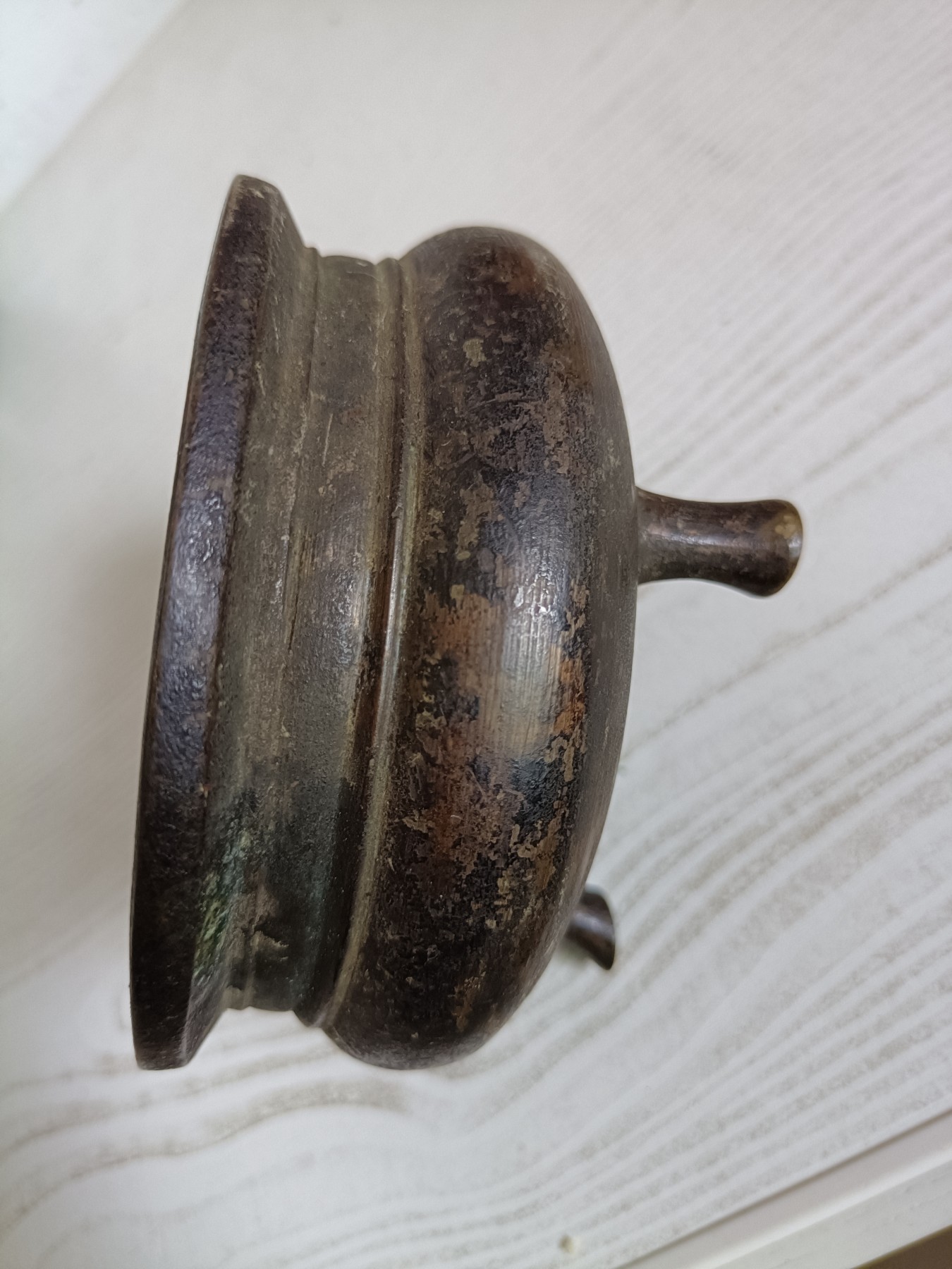 钱币，古钱币，古董杂项 明代鬲式铜香炉