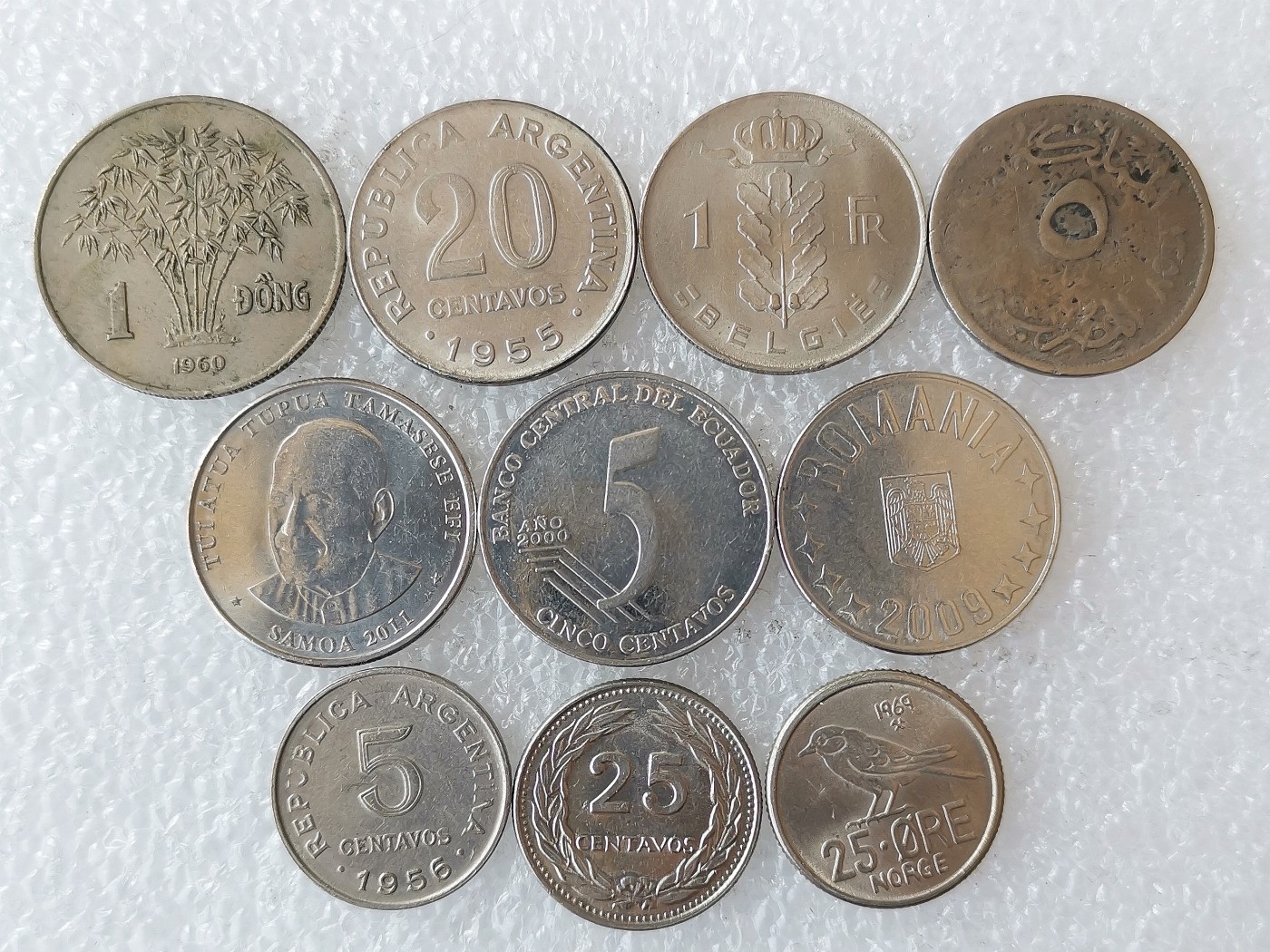 第一海外回流一元起拍收藏 散币专场 第72期 散币一组 10枚