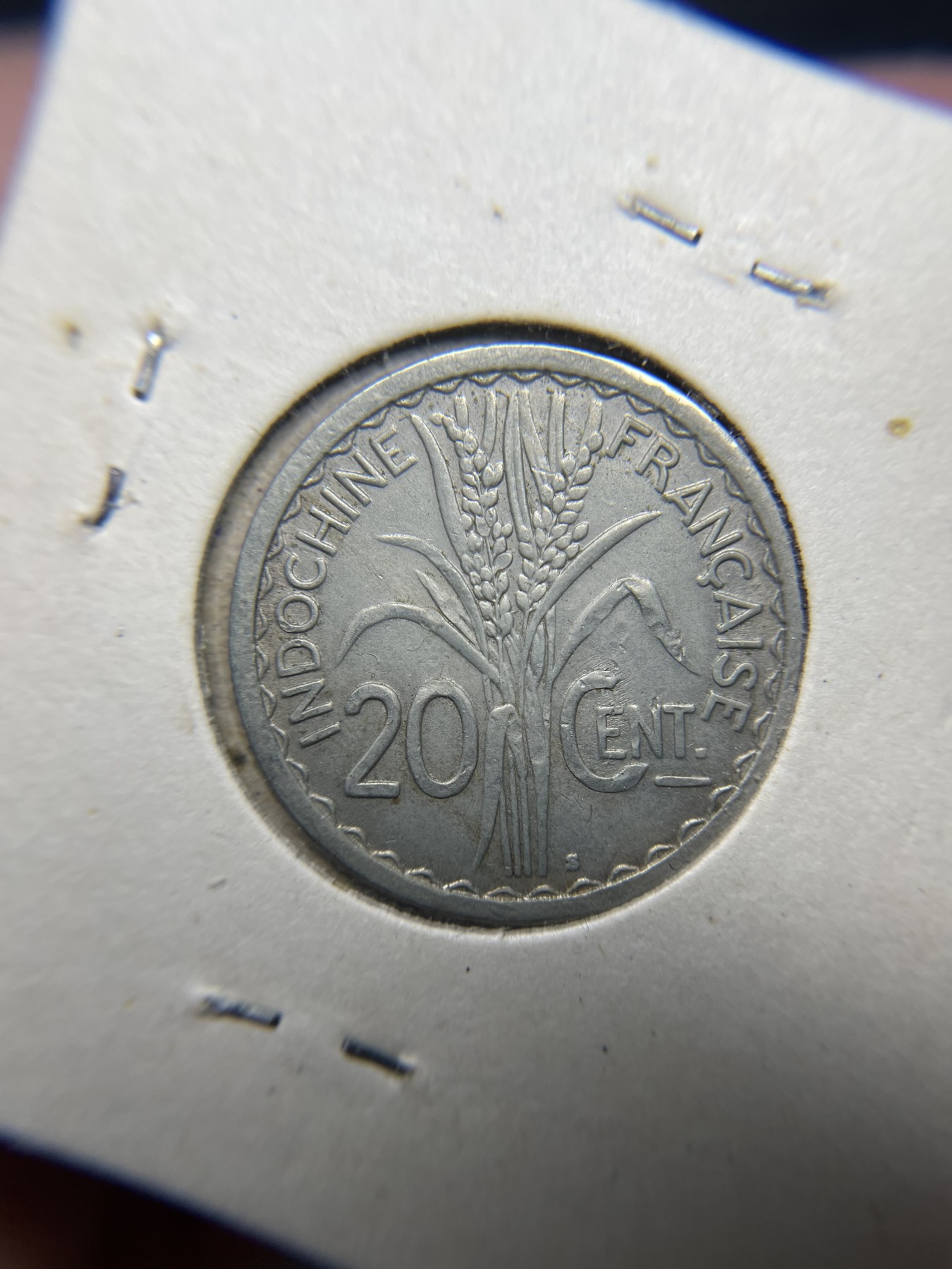 2024年集古藏今外币拍卖第二期-第8场（总第18拍） 1941年法属印支20分