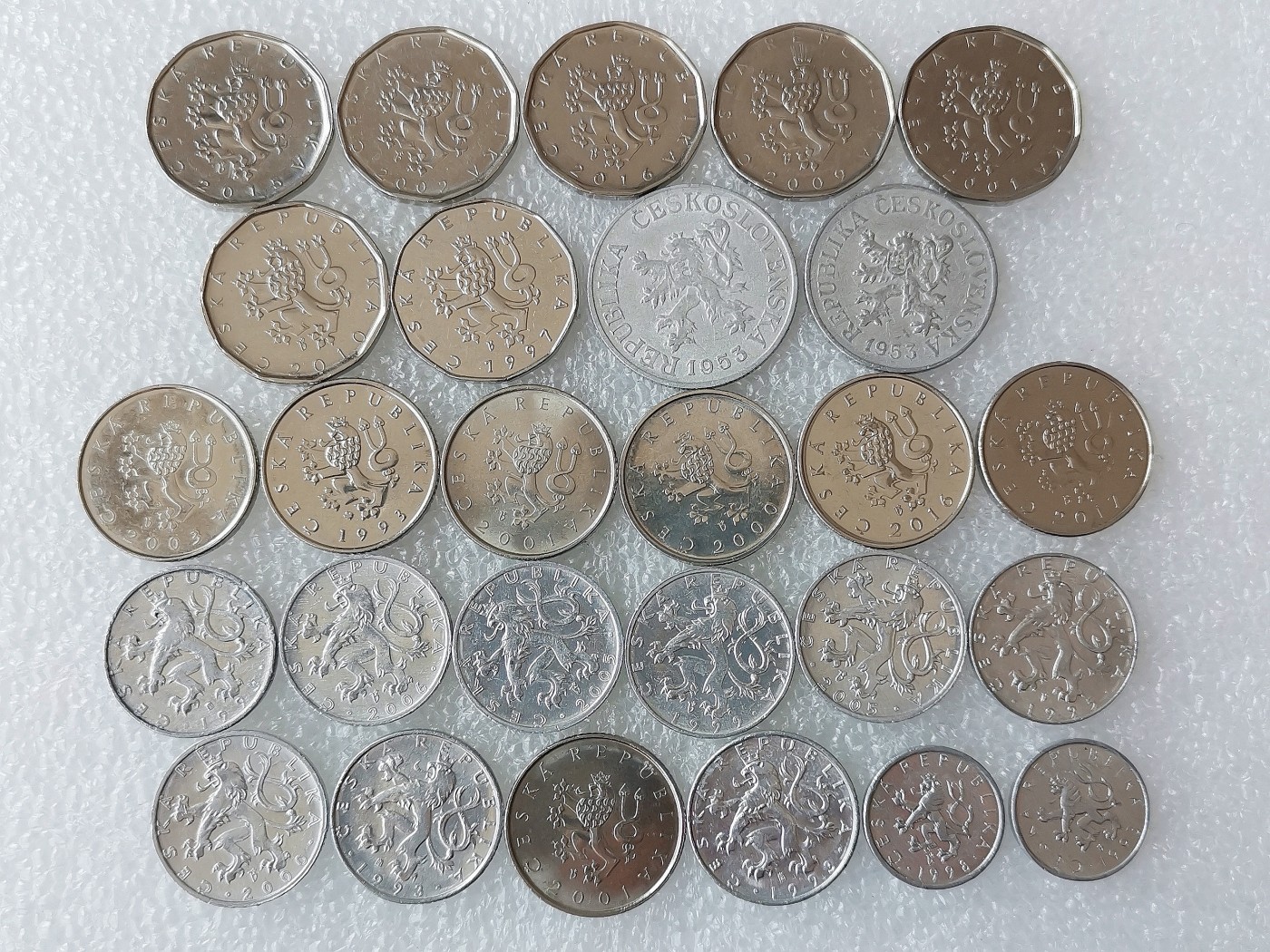 第一海外回流一元起拍收藏 散币专场 第72期 捷克斯洛伐克