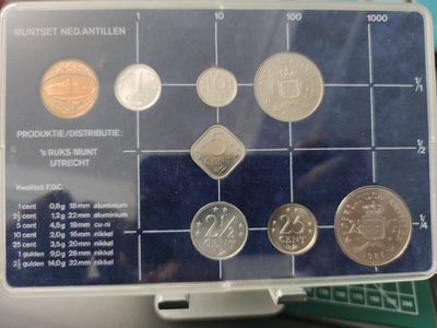 燕姐换藏第78拍 荷属安德烈斯1985年套币