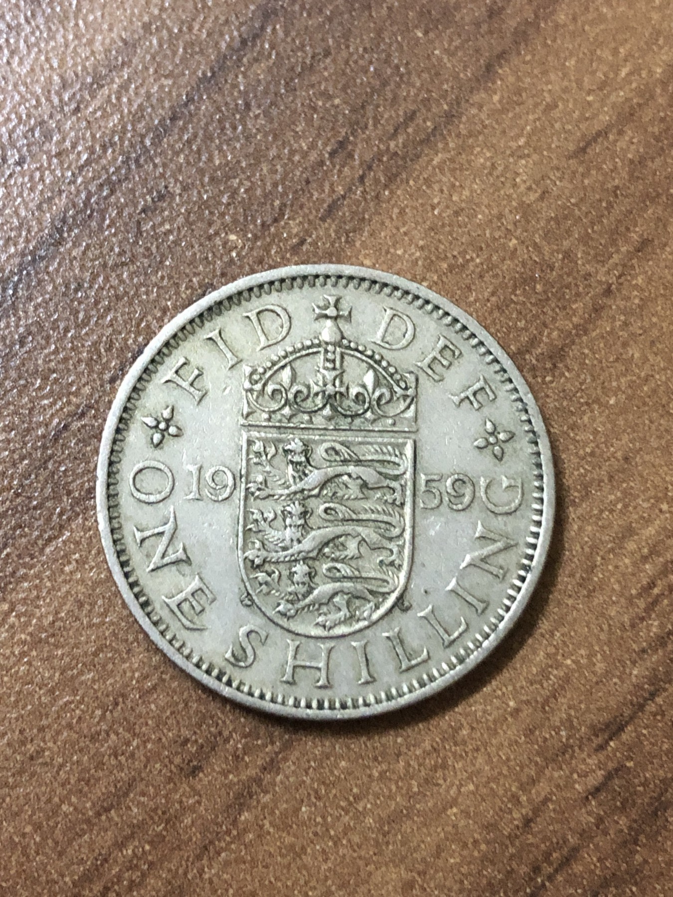 神仙姐姐散币好品专场第二十三期（无佣金满邮自动发出 英国1959年 ，1先令