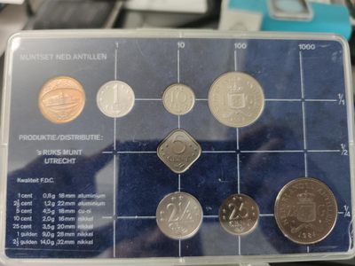 燕姐换藏第78拍 荷属安德烈斯1984年套币