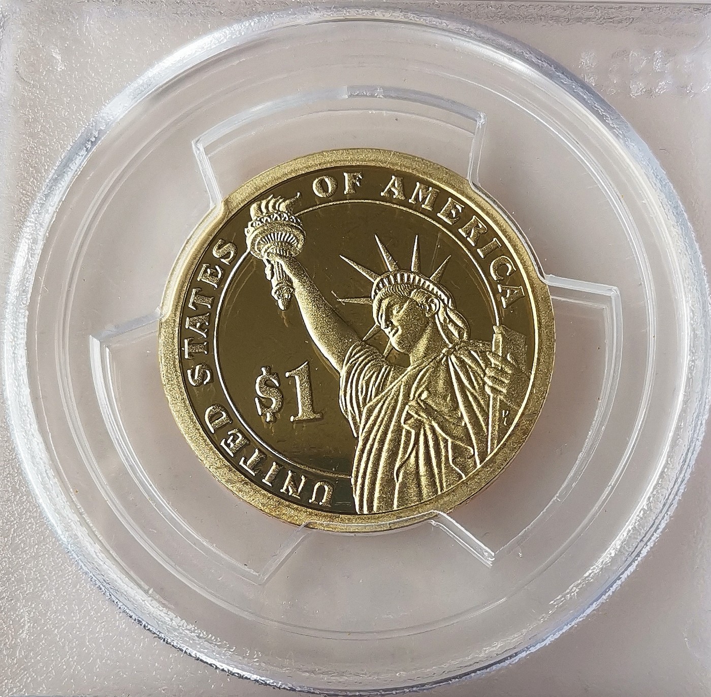 第一海外回流一元起拍收藏 散币专场 第72期 PCGS PR69美国1美元纪念币 总统币