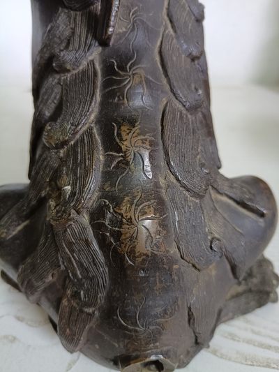 钱币，古钱币，古董杂项 明代8斤8两铜狮子