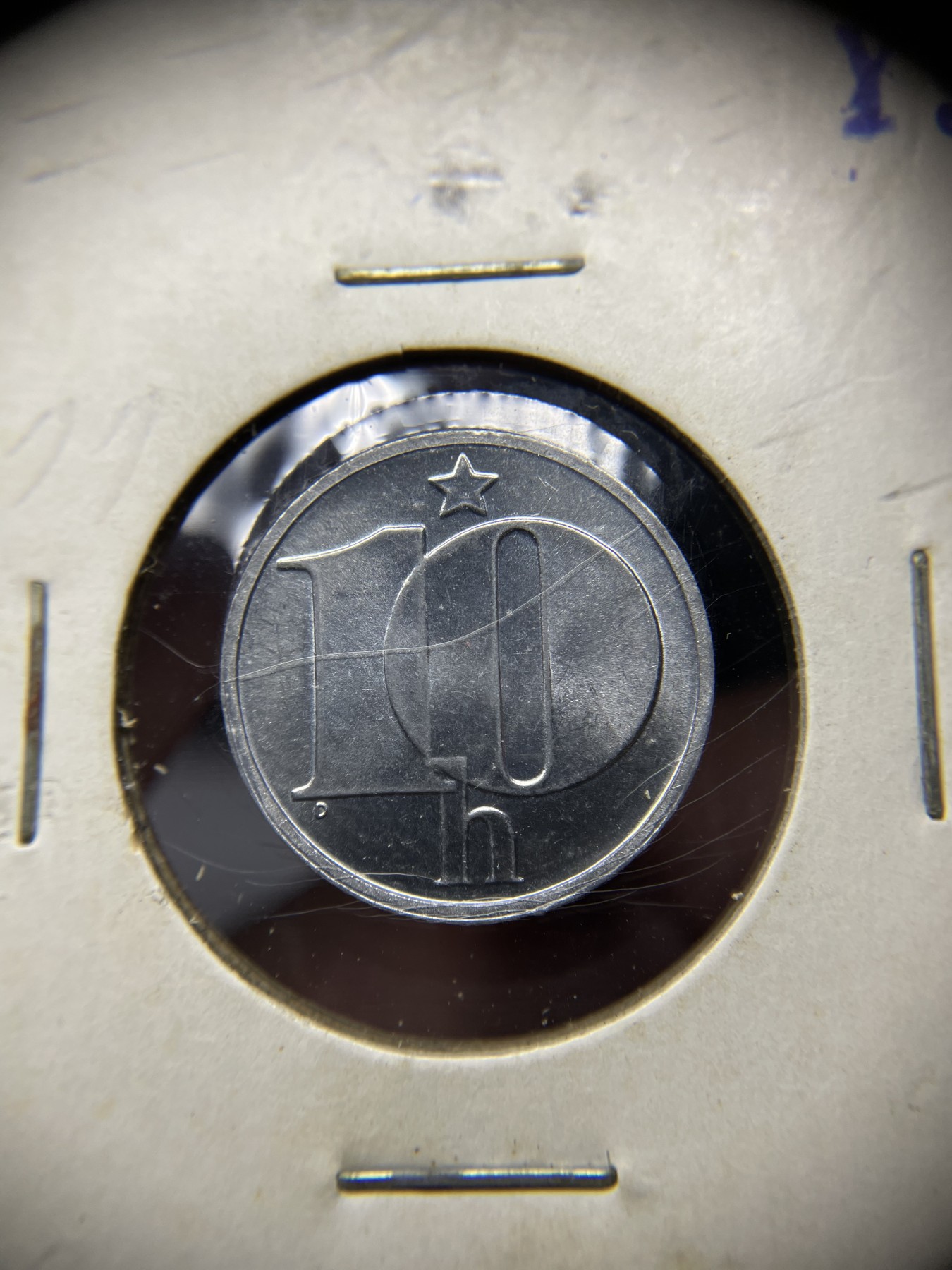 2024年集古藏今外币拍卖第二期-第7场-捷克斯洛伐克和波兰专场（总第17拍） 原光1977年捷克斯洛伐克10赫勒