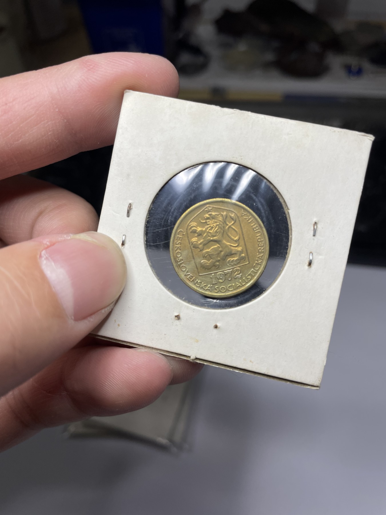 2024年集古藏今外币拍卖第二期-第7场-捷克斯洛伐克和波兰专场（总第17拍） 带光1972年捷克斯洛伐克20赫勒