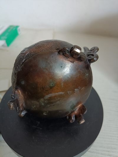 钱币，古钱币，古董杂项 明代铜熏香炉