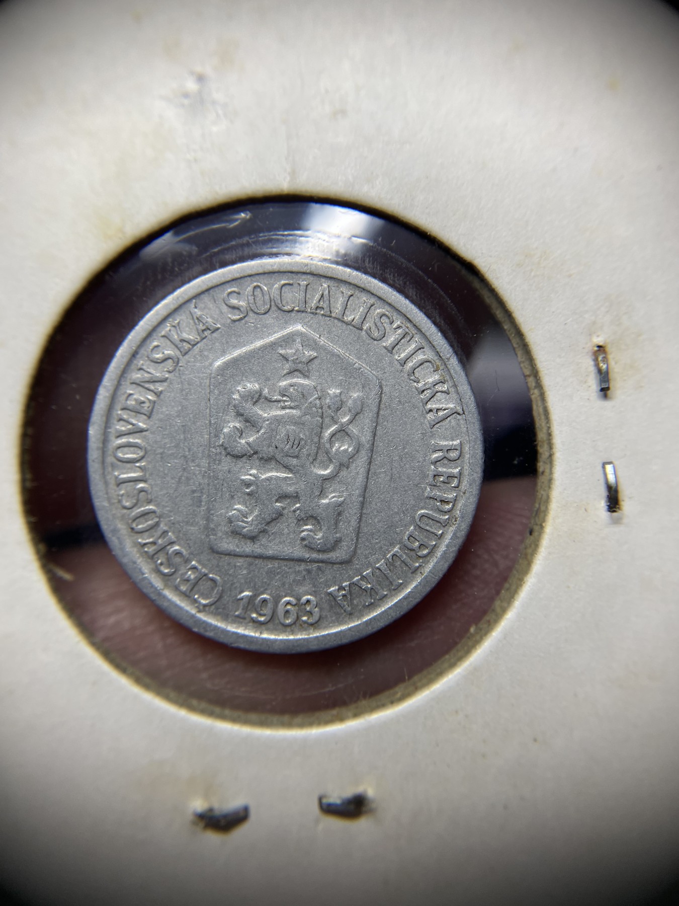 2024年集古藏今外币拍卖第二期-第7场-捷克斯洛伐克和波兰专场（总第17拍） 1963年捷克斯洛伐克10赫勒