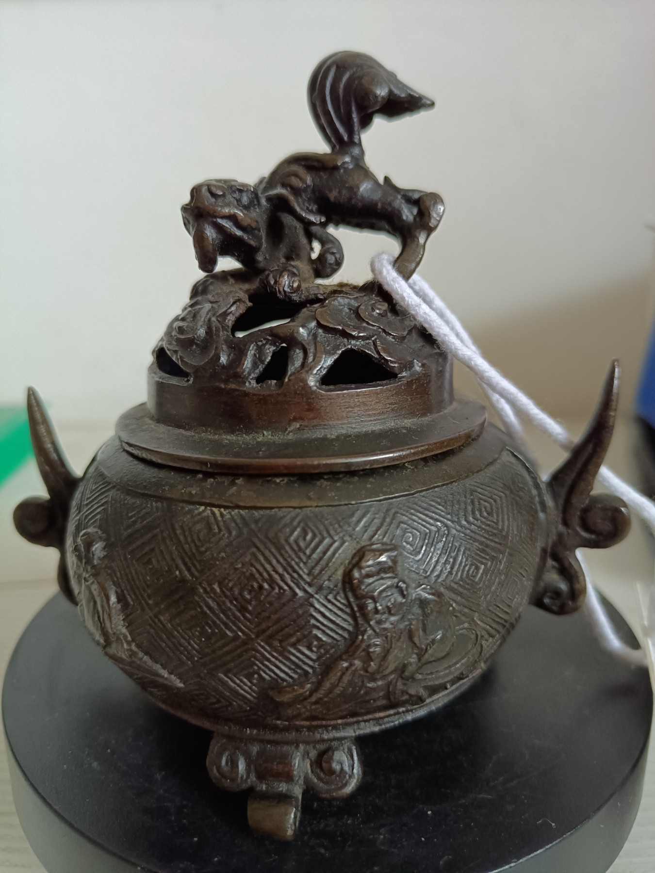 钱币，古钱币，古董杂项 明代铜熏香炉
