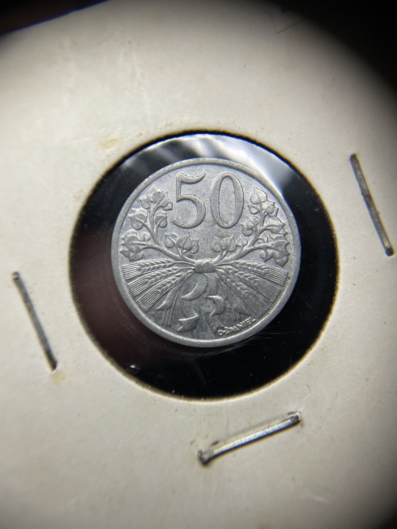 2024年集古藏今外币拍卖第二期-第7场-捷克斯洛伐克和波兰专场（总第17拍） 1951年捷克斯洛伐克50赫勒