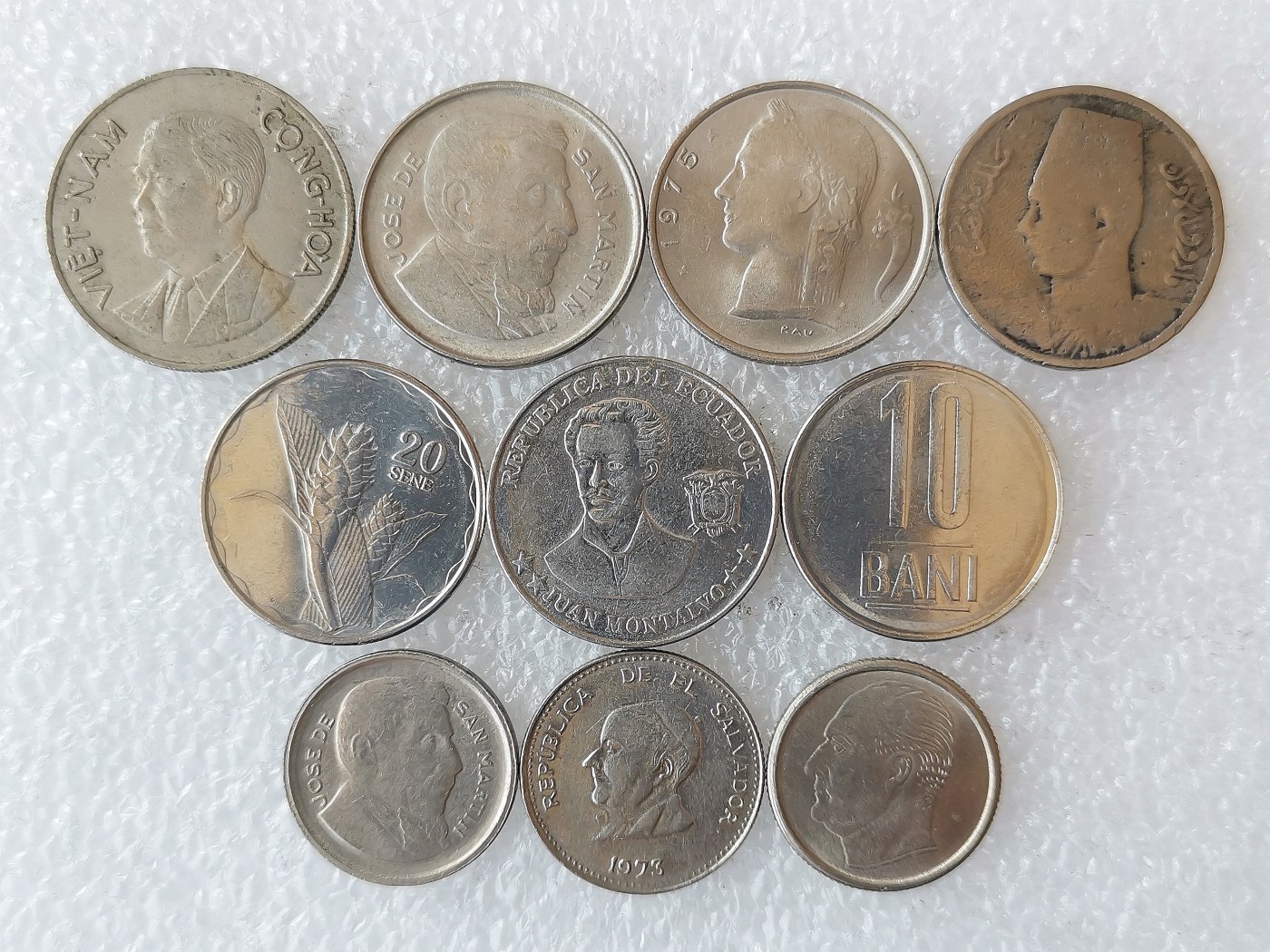 第一海外回流一元起拍收藏 散币专场 第72期 散币一组 10枚