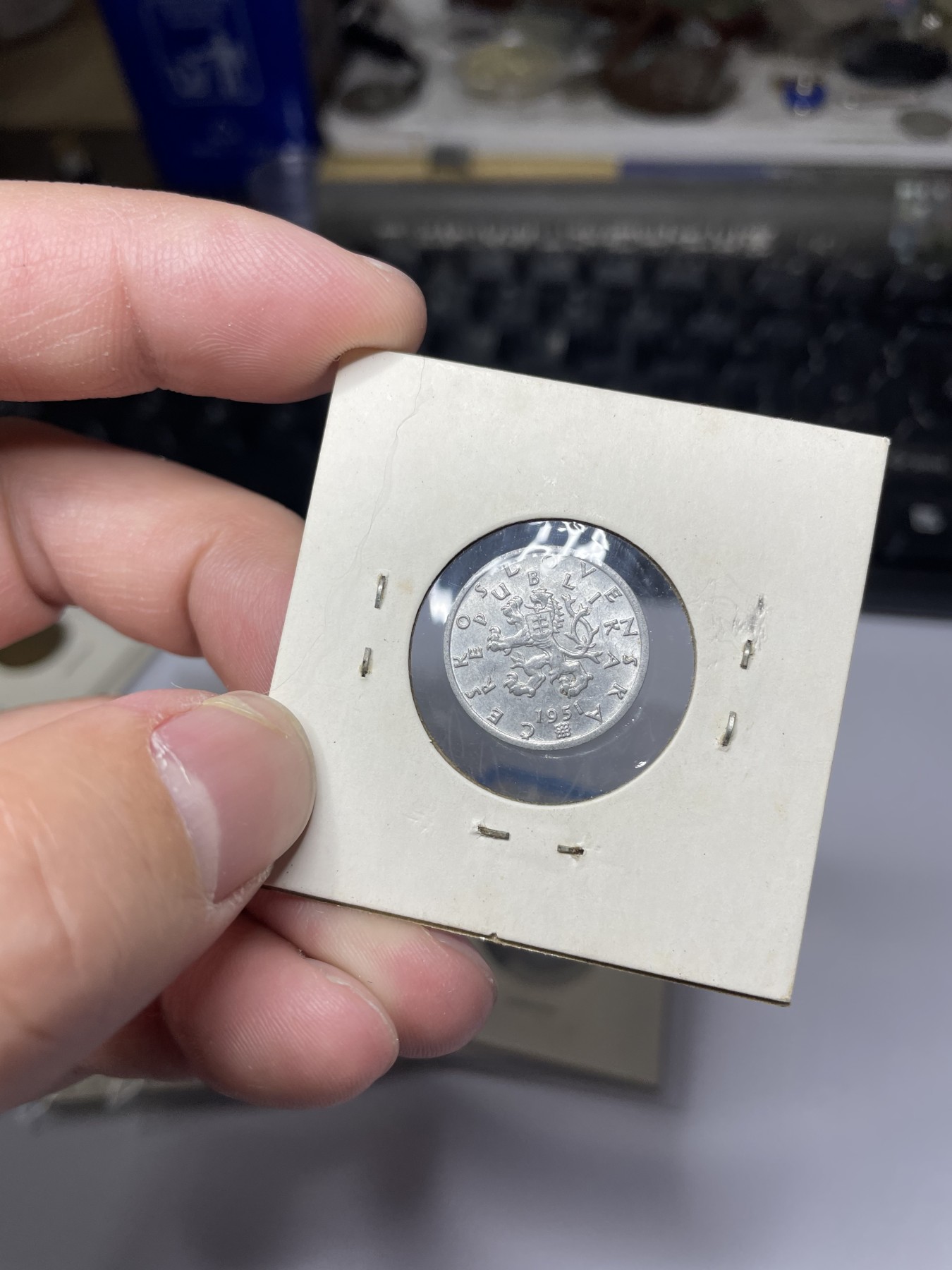 2024年集古藏今外币拍卖第二期-第7场-捷克斯洛伐克和波兰专场（总第17拍） 1951年捷克斯洛伐克50赫勒