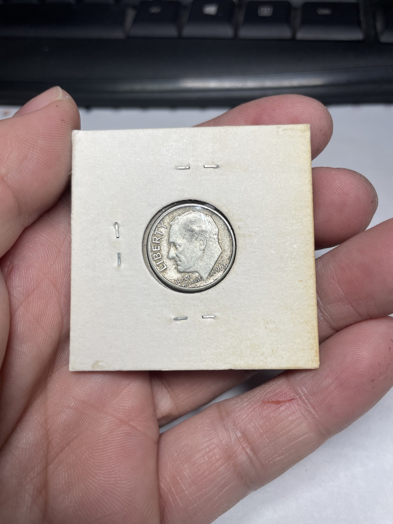 2024年集古藏今外币拍卖第二期-第8场（总第18拍） 1963年美国10美分银币