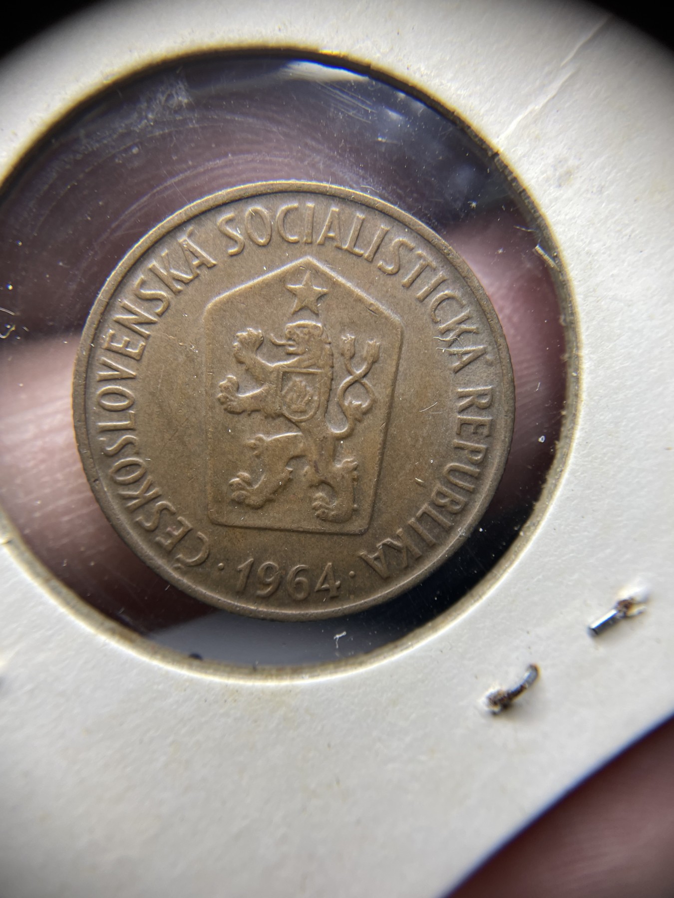 2024年集古藏今外币拍卖第二期-第7场-捷克斯洛伐克和波兰专场（总第17拍） 1964年捷克斯洛伐克50赫勒