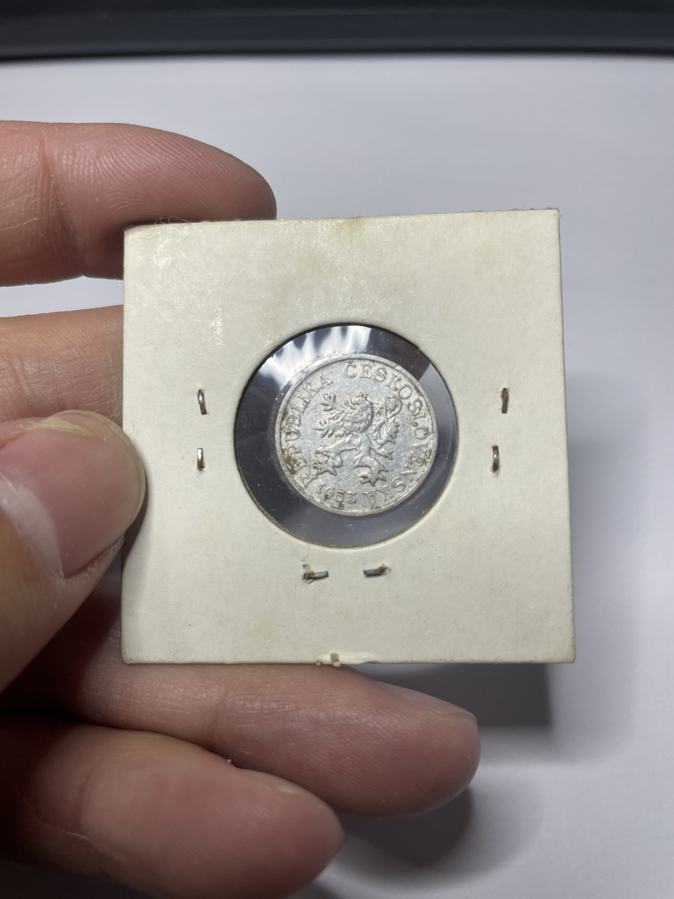 2024年集古藏今外币拍卖第二期-第7场-捷克斯洛伐克和波兰专场（总第17拍） 1953年捷克斯洛伐克3赫勒