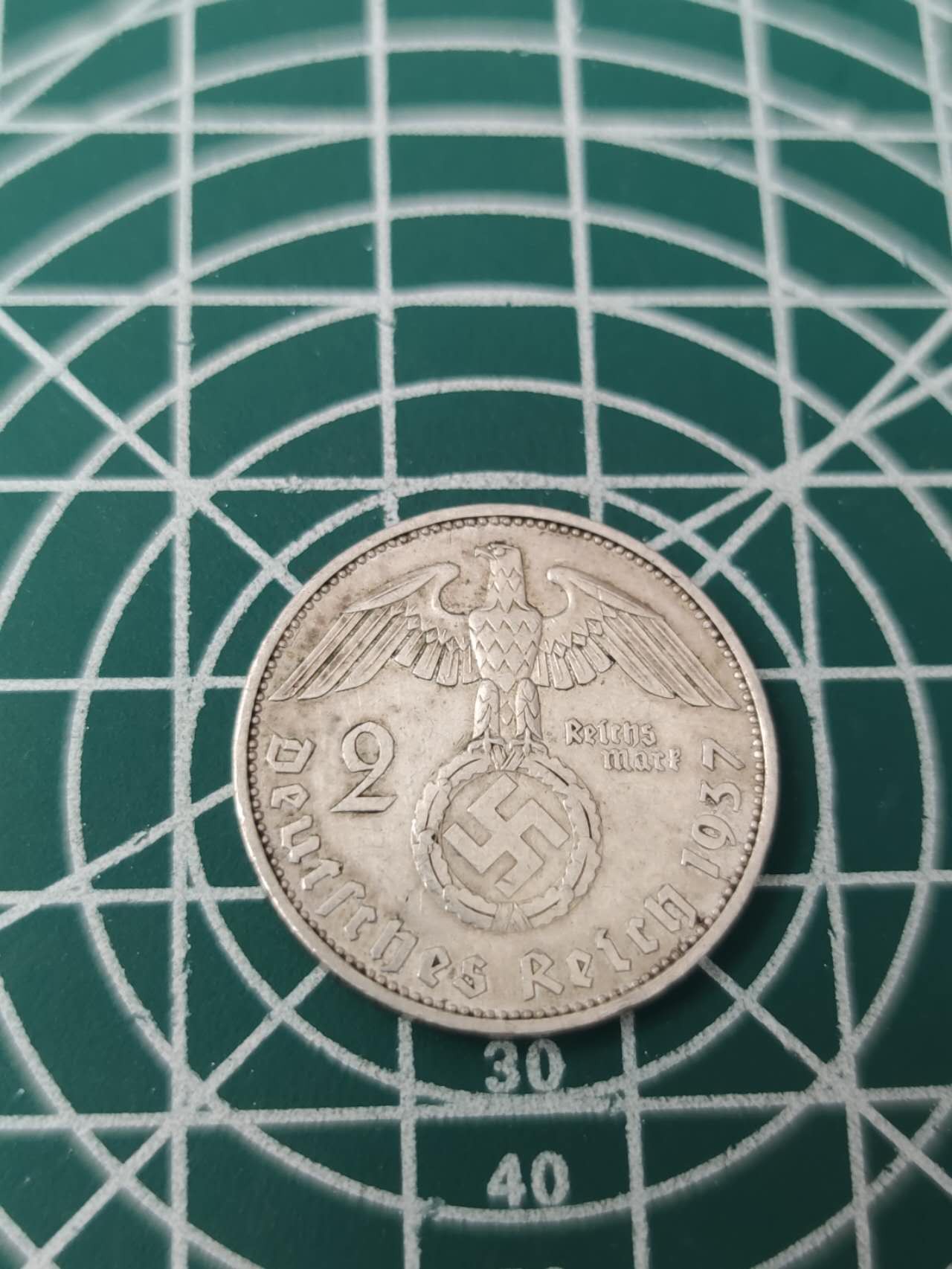 燕姐换藏第77拍 德国1937年2马克银币