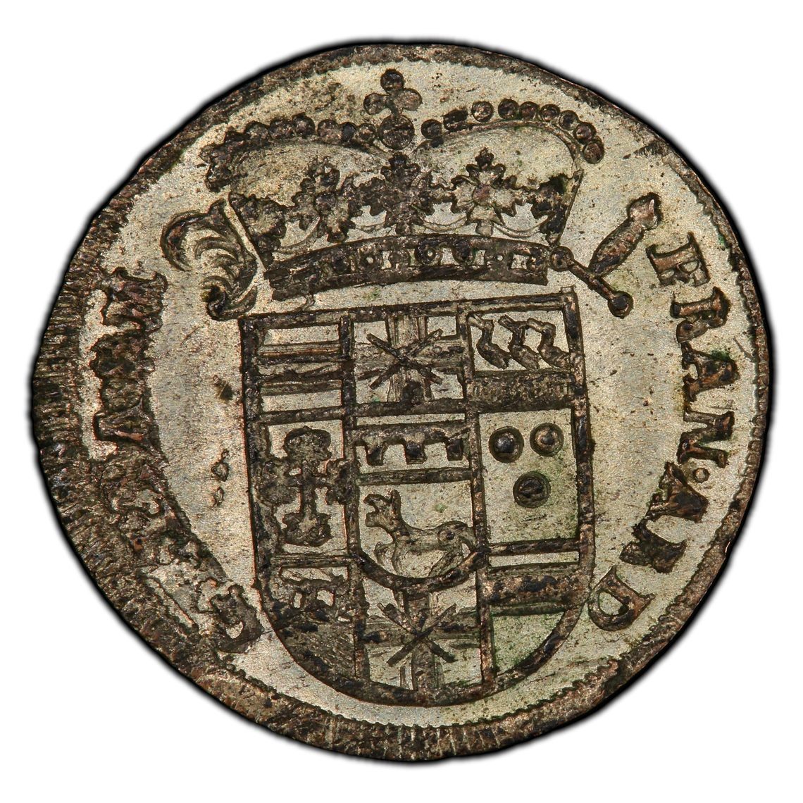 长老汇龙年精选第三场 1714-AGP 德国帕德博恩1/36泰勒银币，PCGS MS63分，唯一冠军分，克书编号KM-183.1，XF40分标价175美金，300年前的老物件