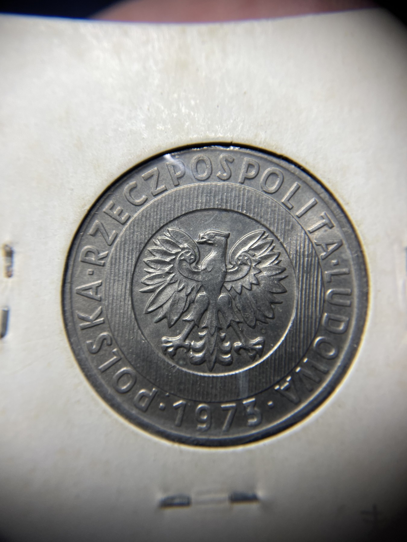 2024年集古藏今外币拍卖第二期-第7场-捷克斯洛伐克和波兰专场（总第17拍） 带光1973年波兰20兹罗提纪念币