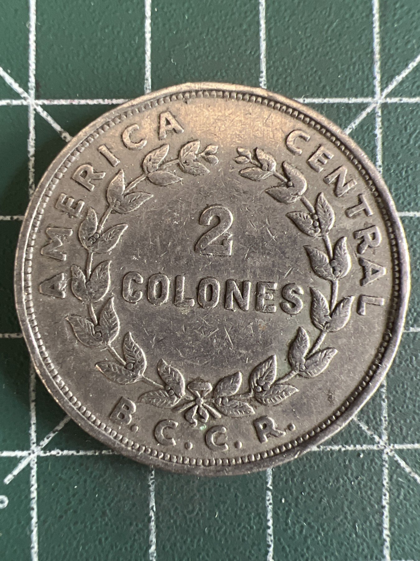 第556期 硬币专场 （无押金，捡漏，全场50包邮，偏远地区除外，接收代拍业务） 哥斯达黎加2克朗 1970年