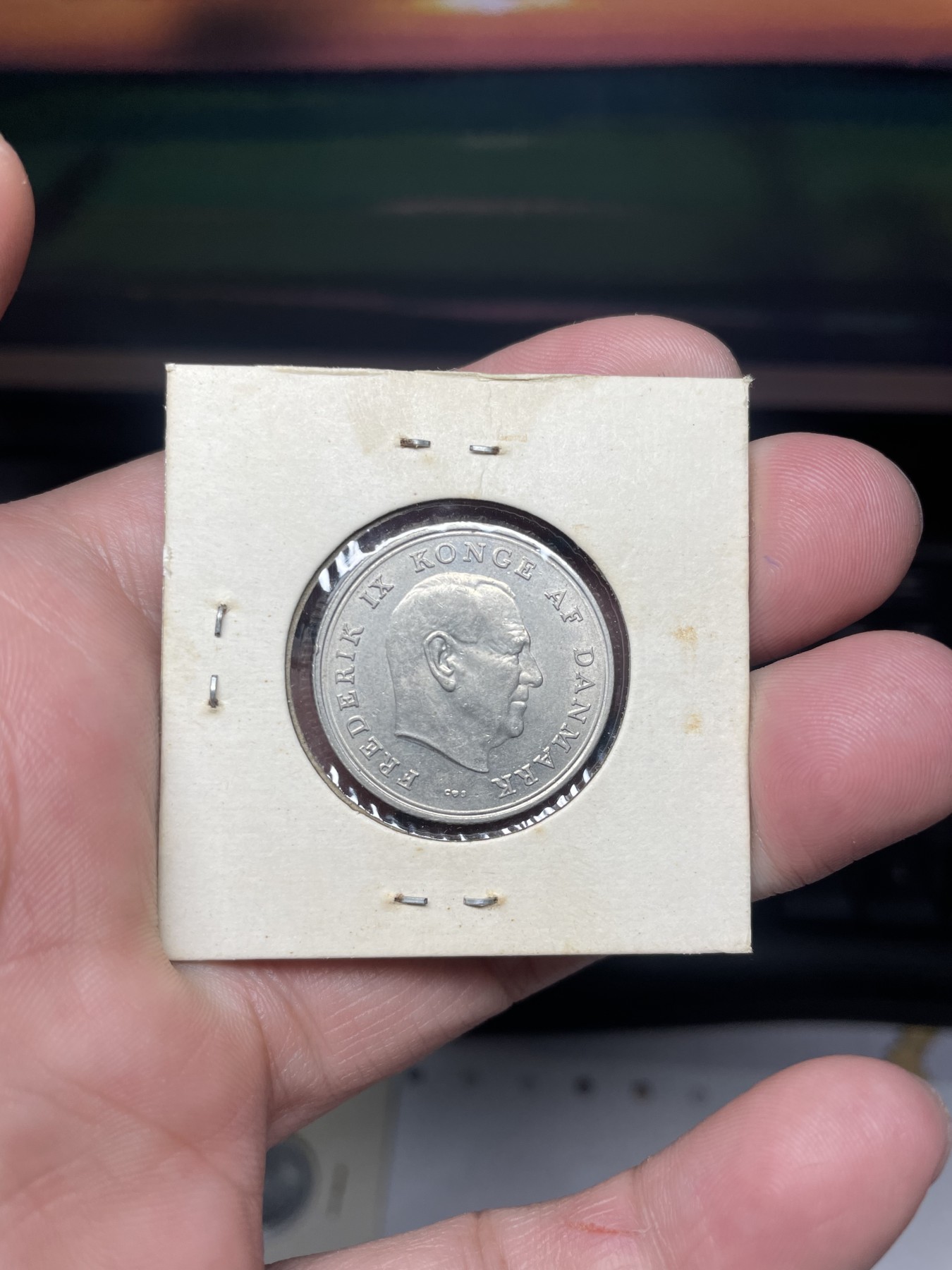 2024年集古藏今外币拍卖第二期-第9场（总第19拍） 1963年丹麦1克朗