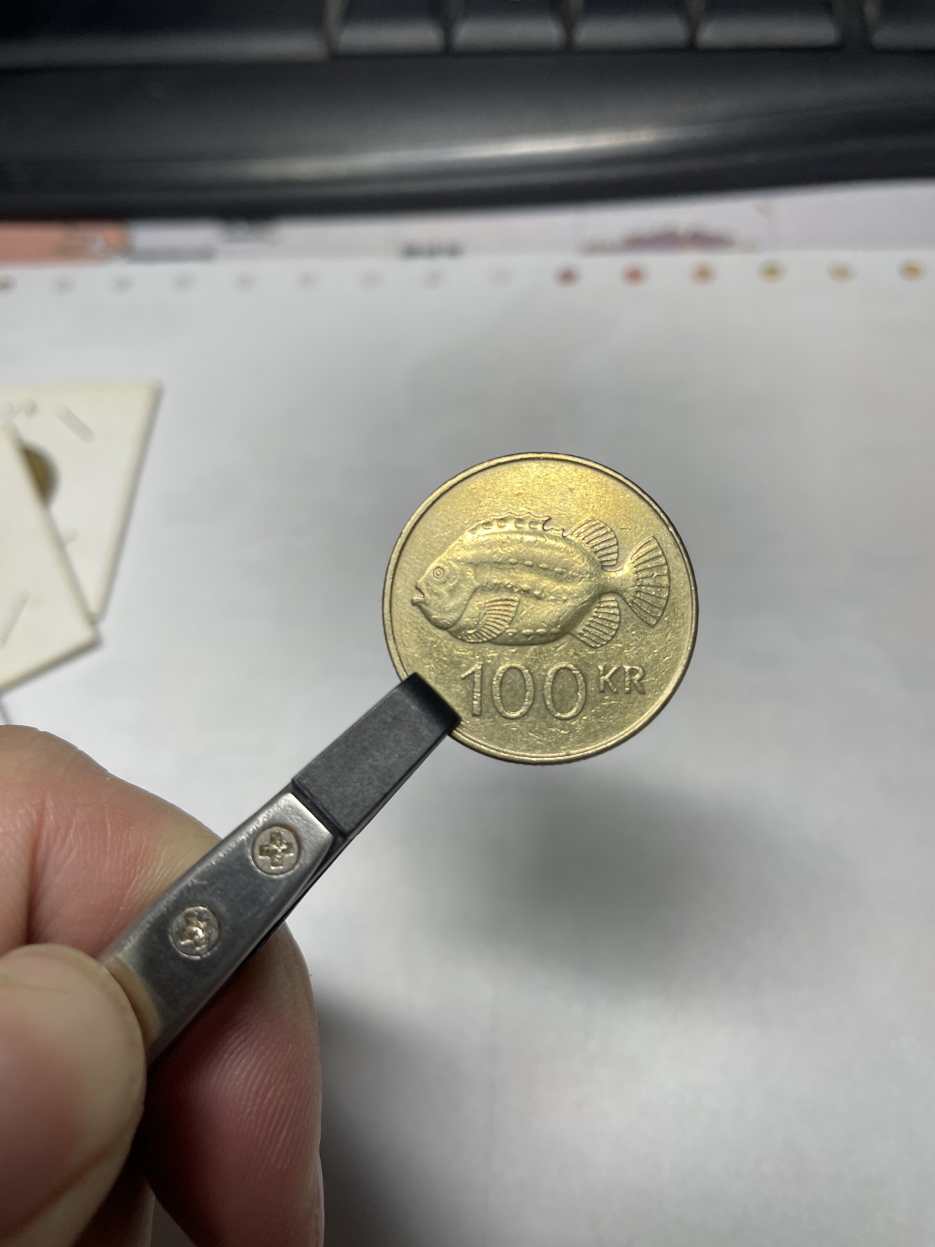 2024年集古藏今外币拍卖第二期-第9场（总第19拍） 1995年冰岛100克朗