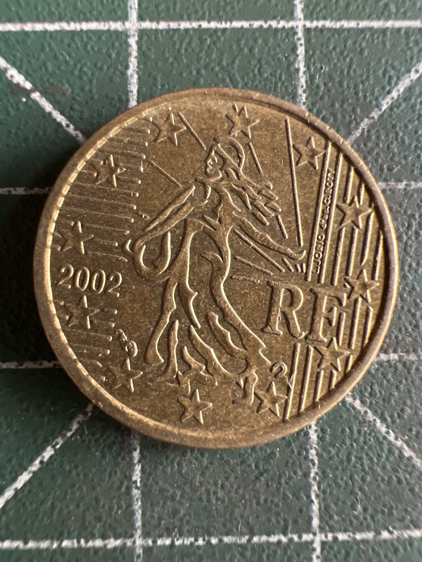 第569期 硬币专场 （无押金，捡漏，全场50包邮，偏远地区除外，接收代拍业务） 法国10欧分 2002年