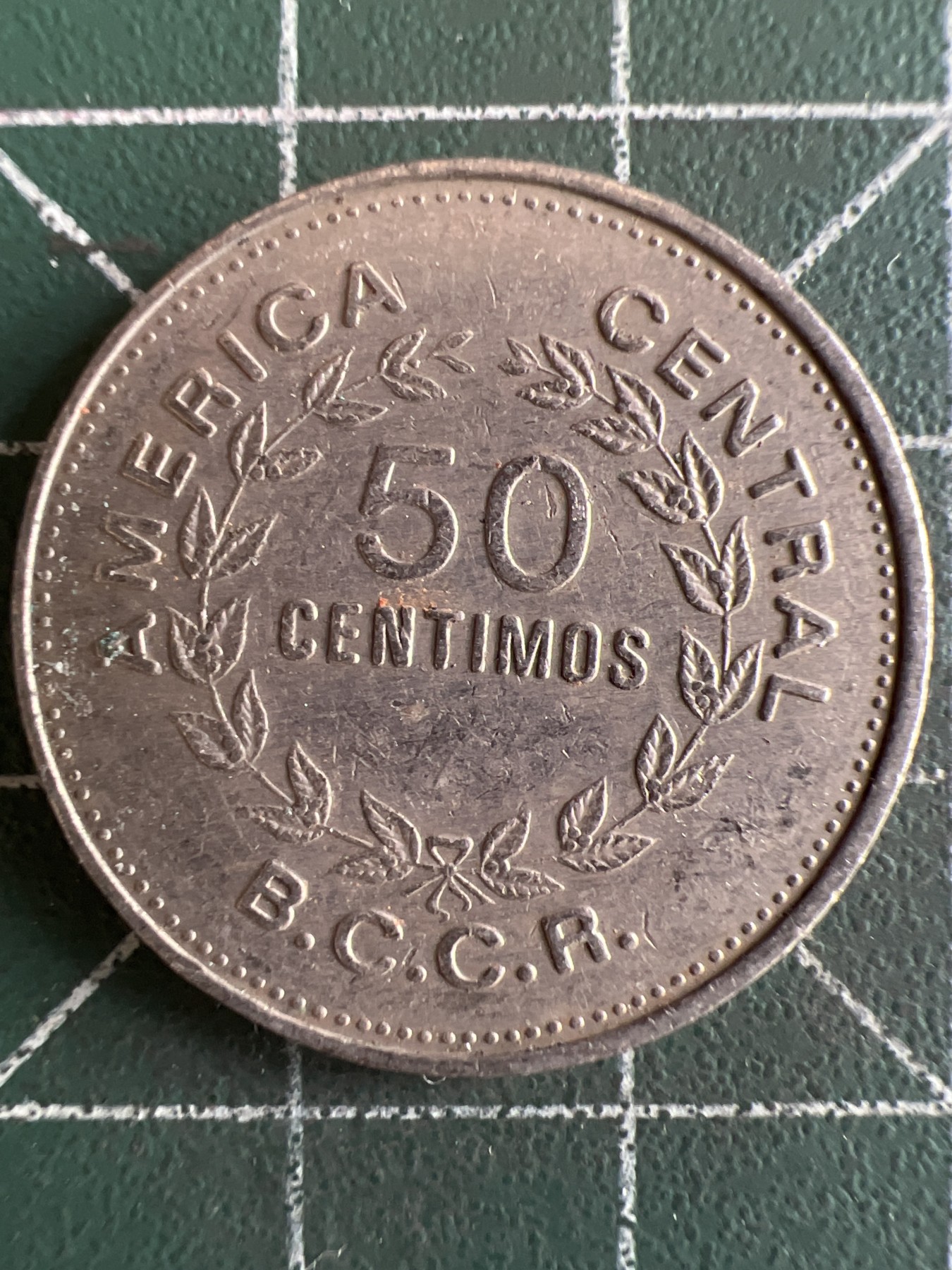 第555期 硬币专场 （无押金，捡漏，全场50包邮，偏远地区除外，接收代拍业务） 哥斯达黎加50分 1976年