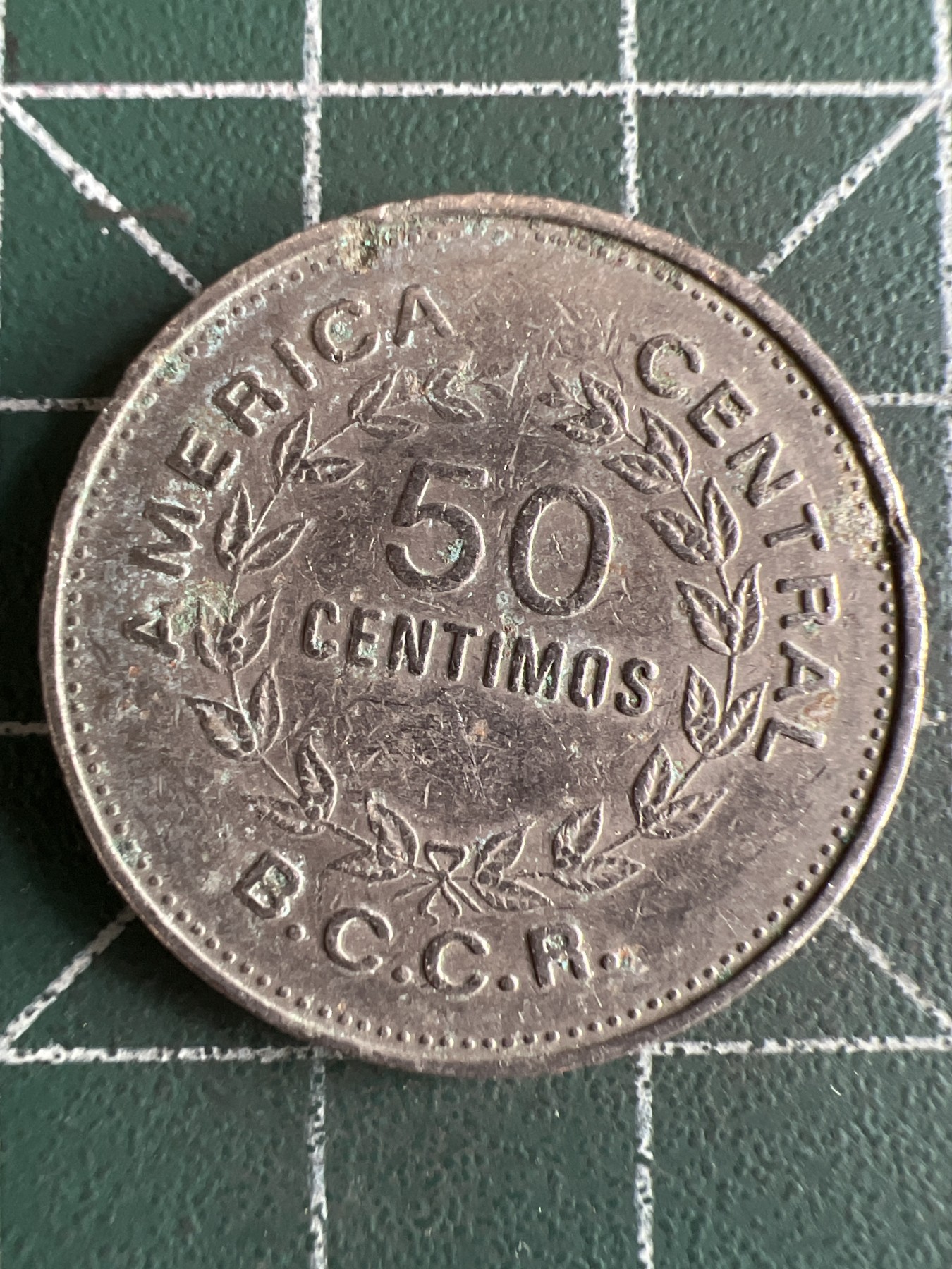 第554期 硬币专场 （无押金，捡漏，全场50包邮，偏远地区除外，接收代拍业务） 哥斯达黎加50分 1976年