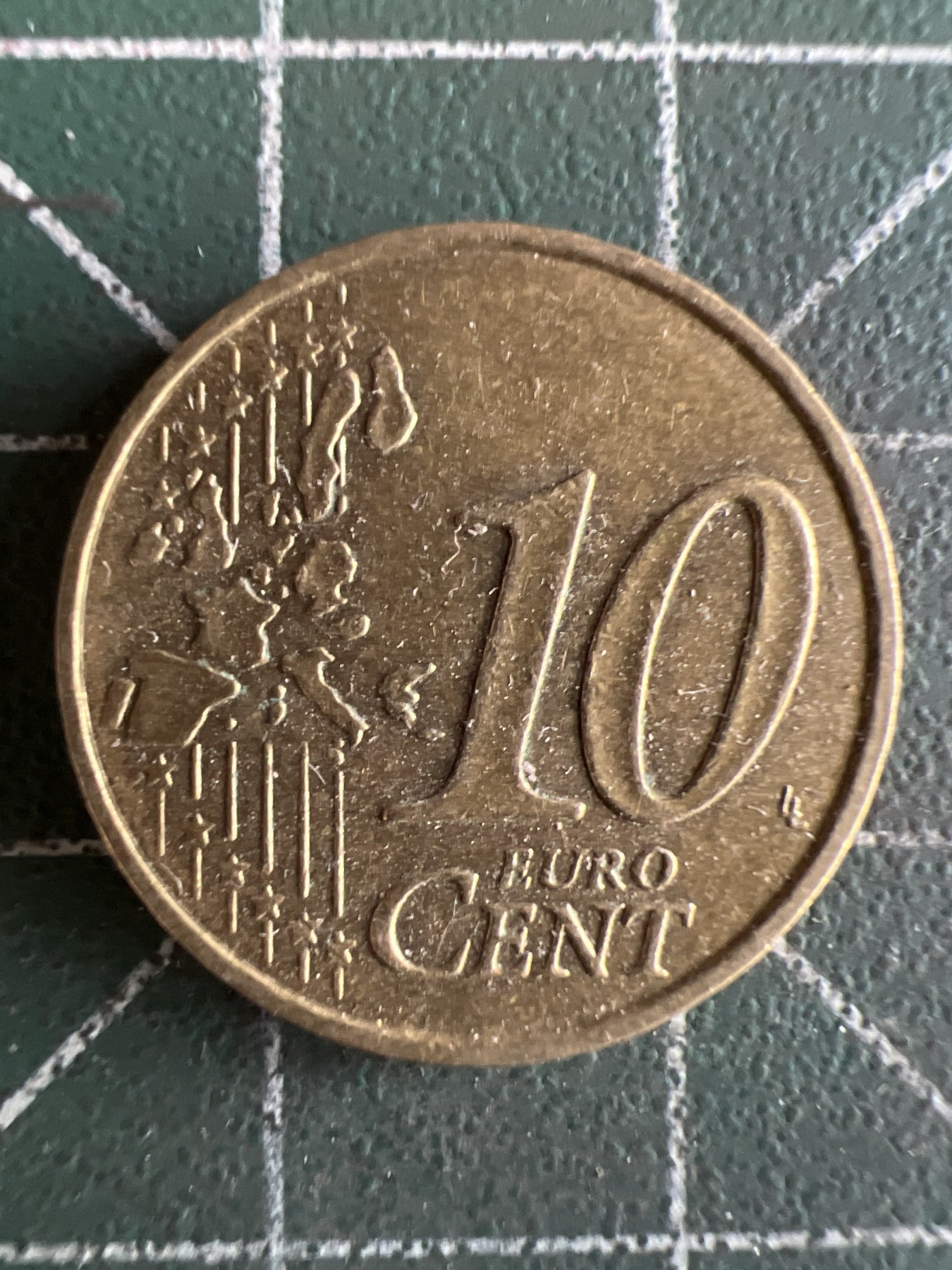 第556期 硬币专场 （无押金，捡漏，全场50包邮，偏远地区除外，接收代拍业务） 法国10欧分 2000年