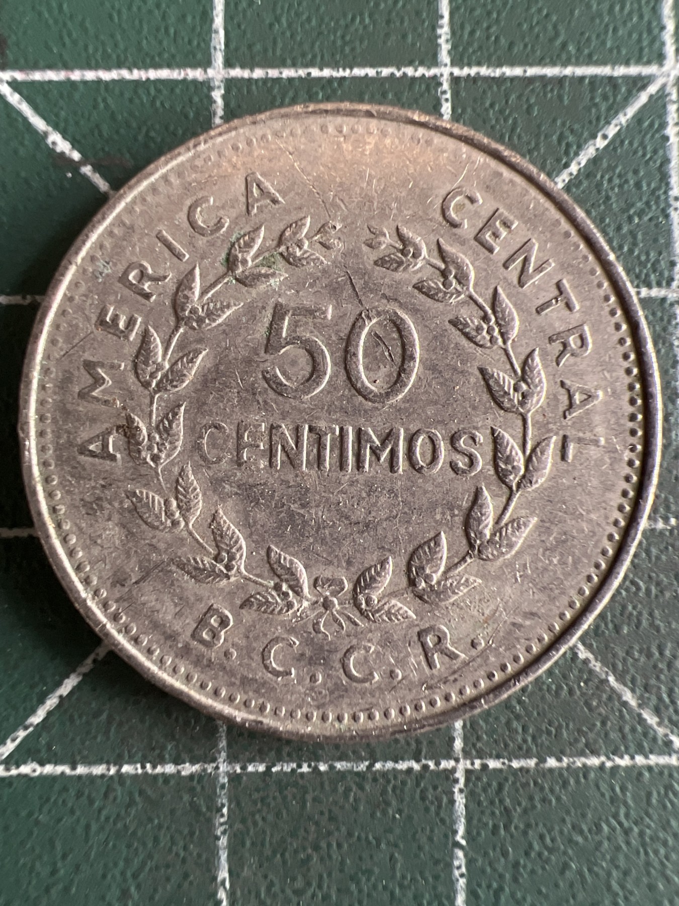 第554期 硬币专场 （无押金，捡漏，全场50包邮，偏远地区除外，接收代拍业务） 哥斯达黎加50分 1978年