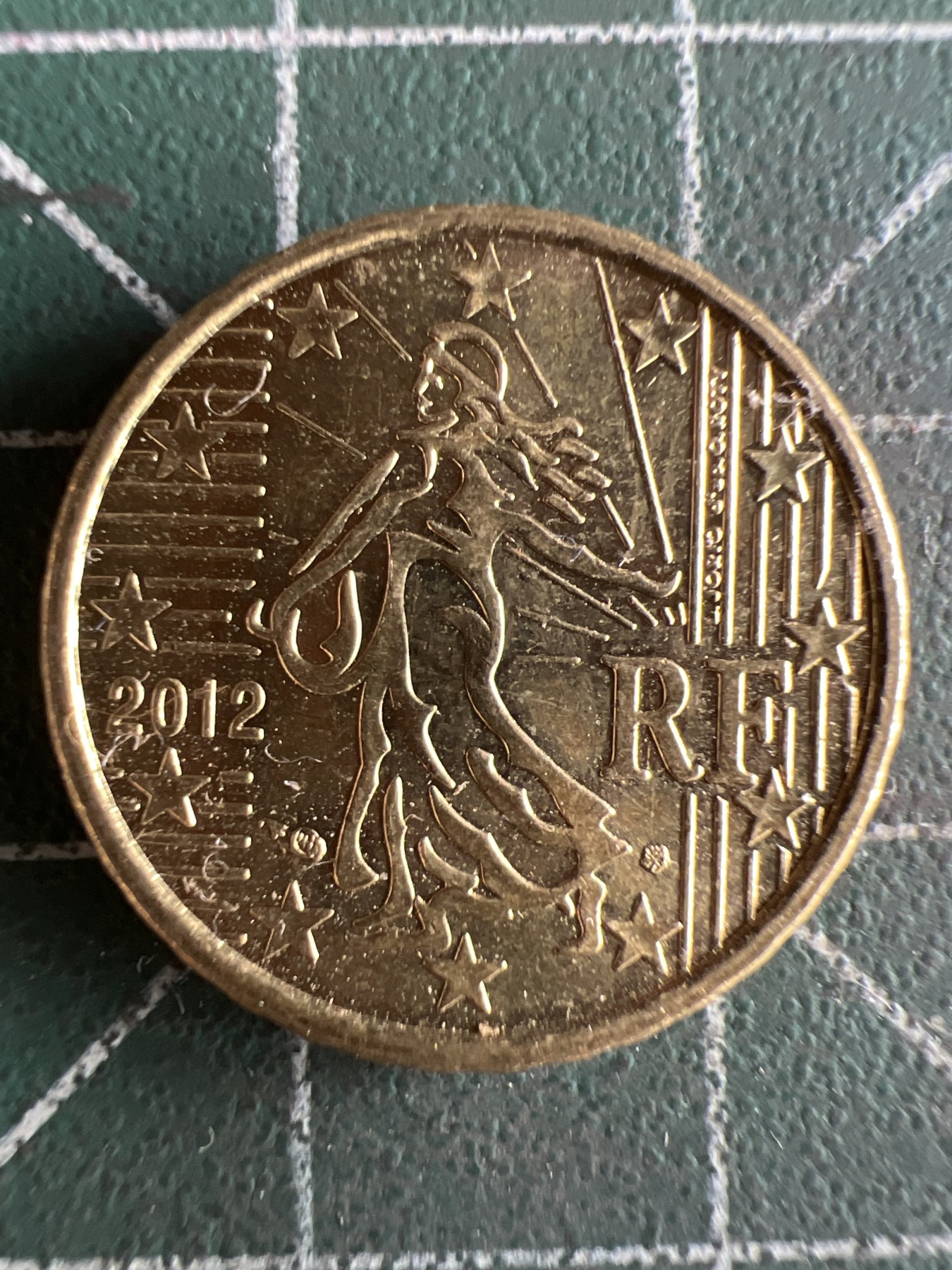 第569期 硬币专场 （无押金，捡漏，全场50包邮，偏远地区除外，接收代拍业务） 法国10欧分 2012年