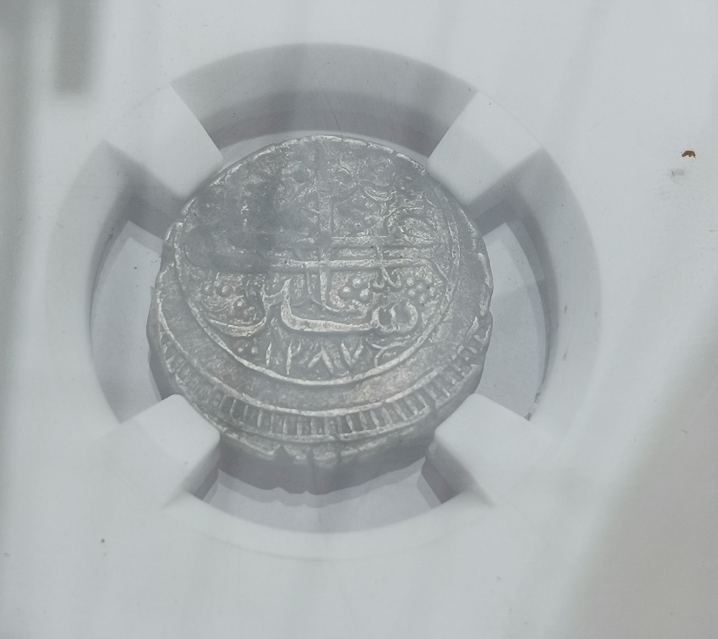 瓶子🏺第133期拍卖会  巴拉克宰王朝舍尔·阿里 回历1280-1296年 喀布尔造币厂9.26克