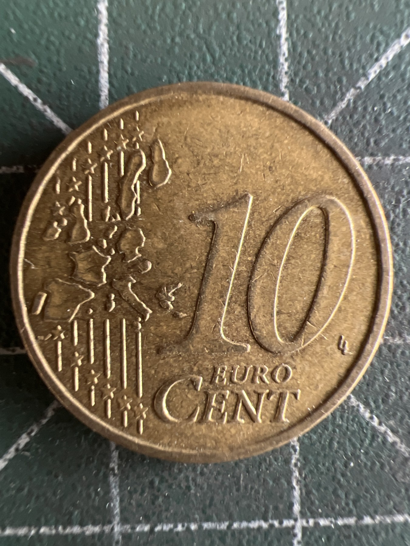 第556期 硬币专场 （无押金，捡漏，全场50包邮，偏远地区除外，接收代拍业务） 法国10欧分 2006年