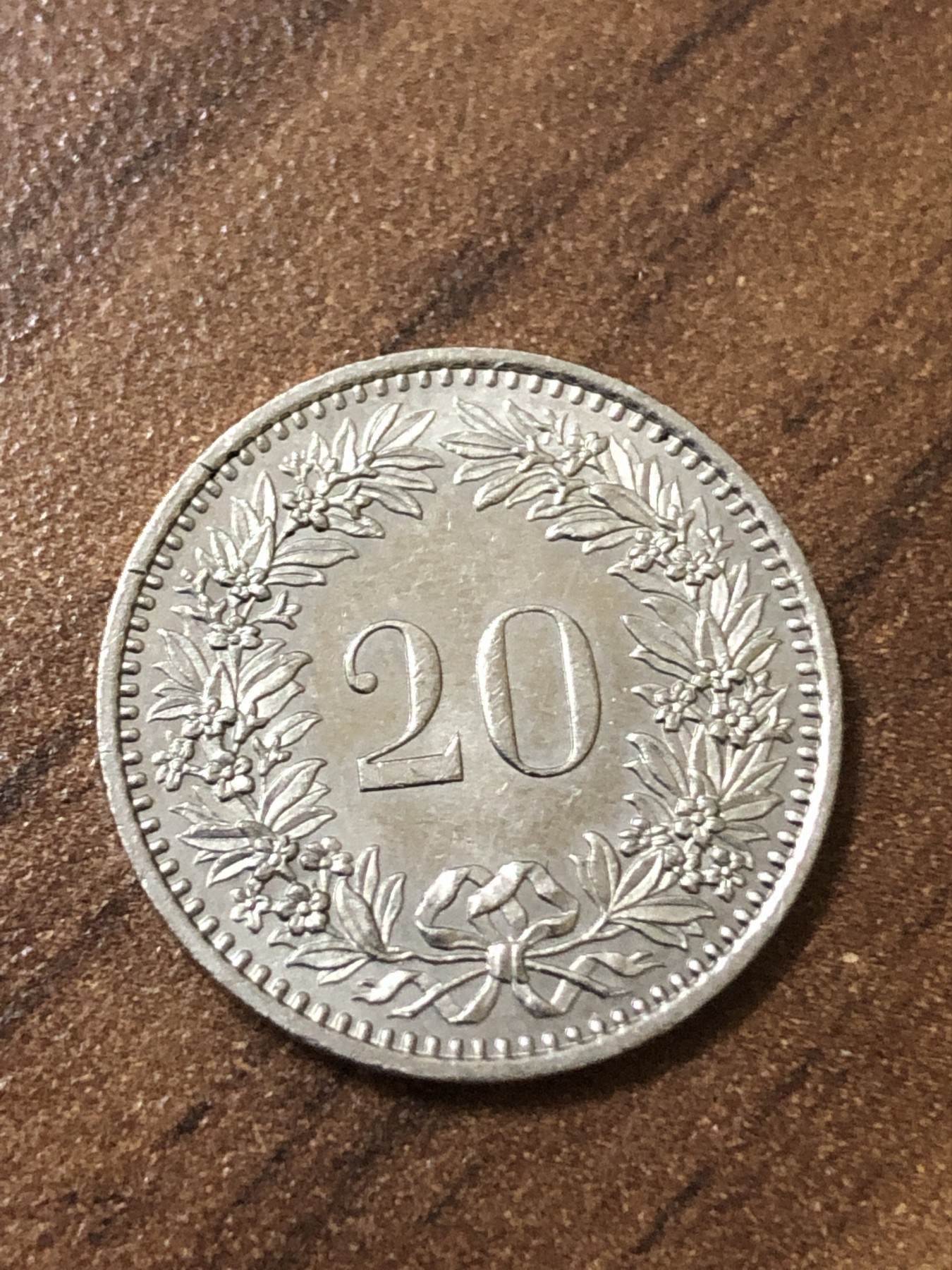 神仙姐姐散币好品专场第二十三期（无佣金满邮自动发出 1982年 瑞士20分